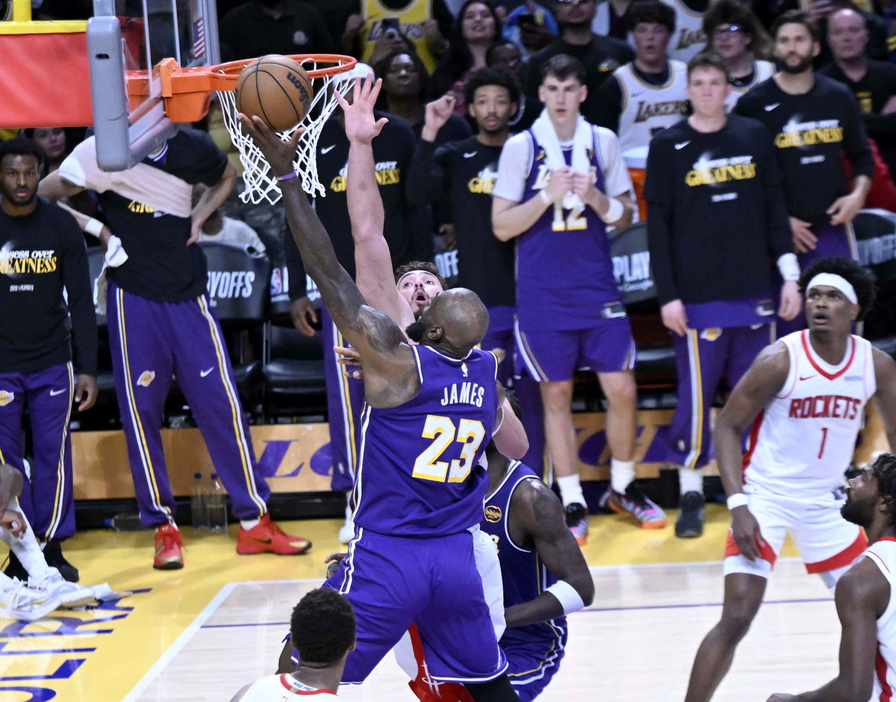 LeBron Does It Again: A 28/7/8 Statline In Year 23 As The Lakers Advance And Shut Up King James Haters Once And For All