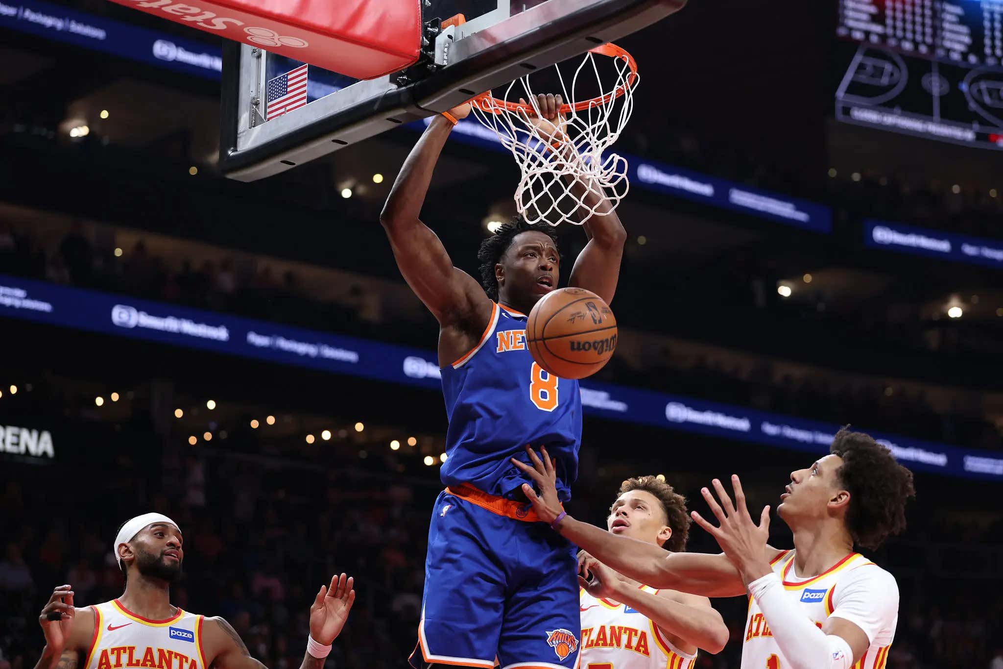The Knicks Absolutely Smacked Around The Hawks To Take The Biggest Halftime Lead In NBA Playoffs History On Their Way To Blowing Them Out To Win The Series In 6