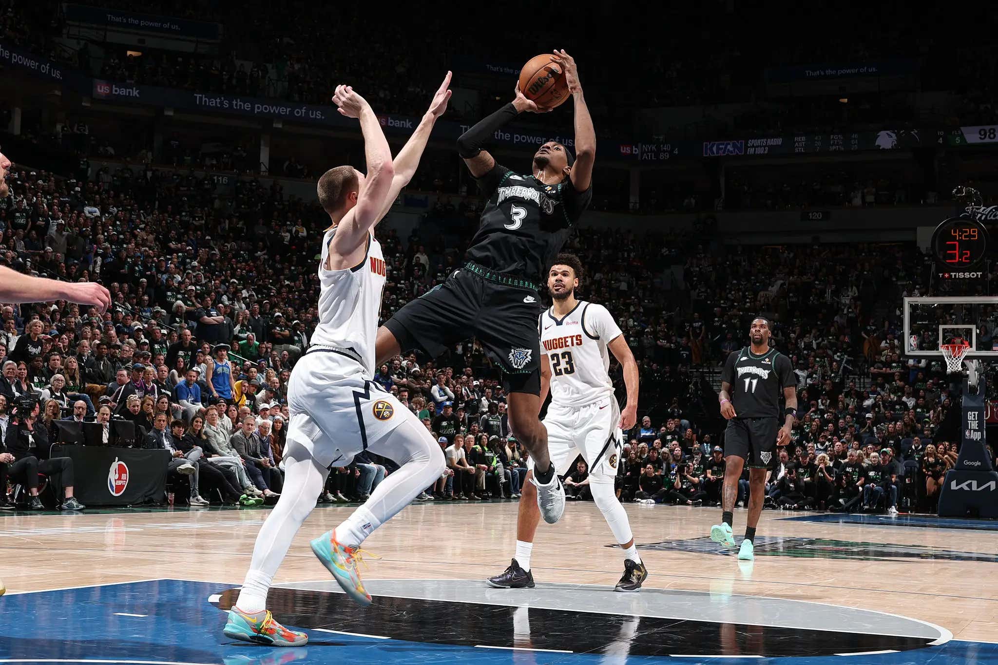 Noted Nuggets Hater Jaden McDaniels Dropped His Nuts On The Table With The Game Of His Life To Officially End Denver's Season