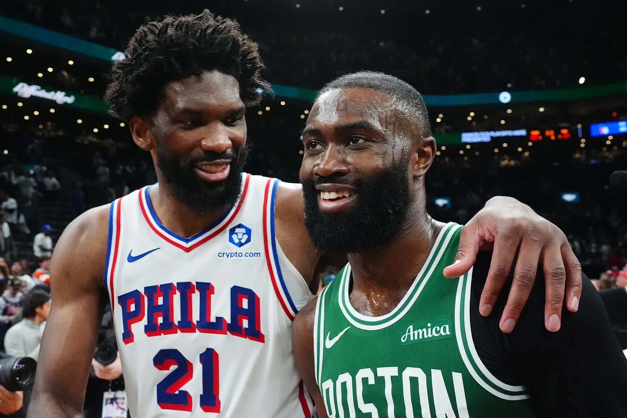 THE PHILADELPHIA 76ERS COMPLETE THE COMEBACK FROM DOWN 3-1! PHILLY WANTED BOSTON, AND PHILLY BEAT BOSTON!
