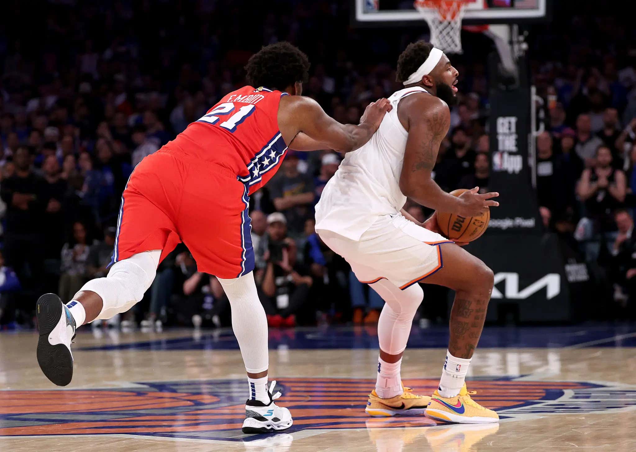 Mitchell Robinson Doesn't Give One Single Fuck About Joel Embiid Being A Dirty Player Who Tried To Ruin His Career Two Years Ago