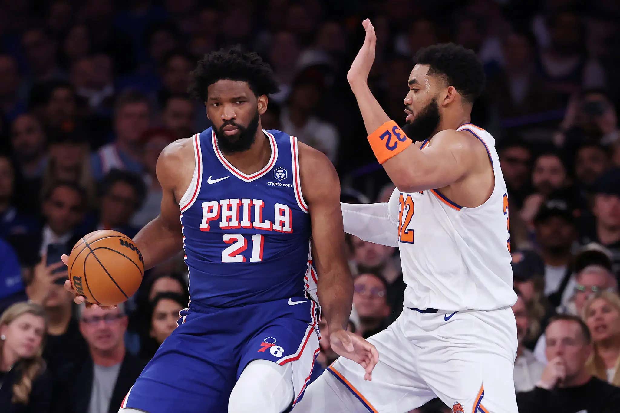 Joel Embiid, Who Once Tried To Snap Mitchell Robinson's Ankle In Half, Is Now Whining After Just 1 Game That The Knicks Are Playing Dirty