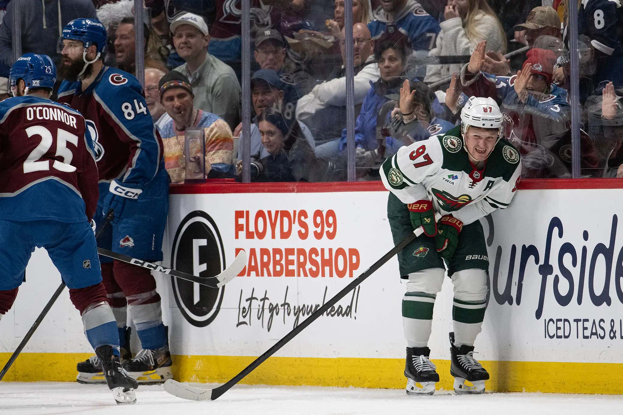 Sometimes Playoff Hockey Is All About Literally Kicking Your Opponent Square In The Dick
