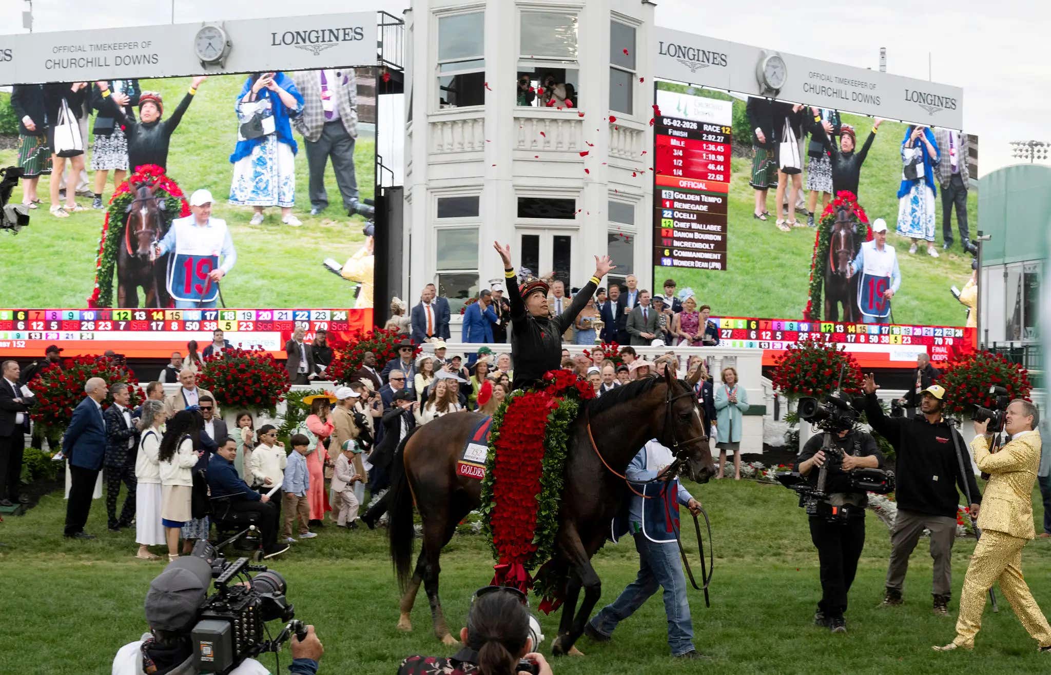 Kentucky Derby 152 Belonged to Golden Tempo: A Wild Ride, CAW Frustrations, And A Preakness Reality Check