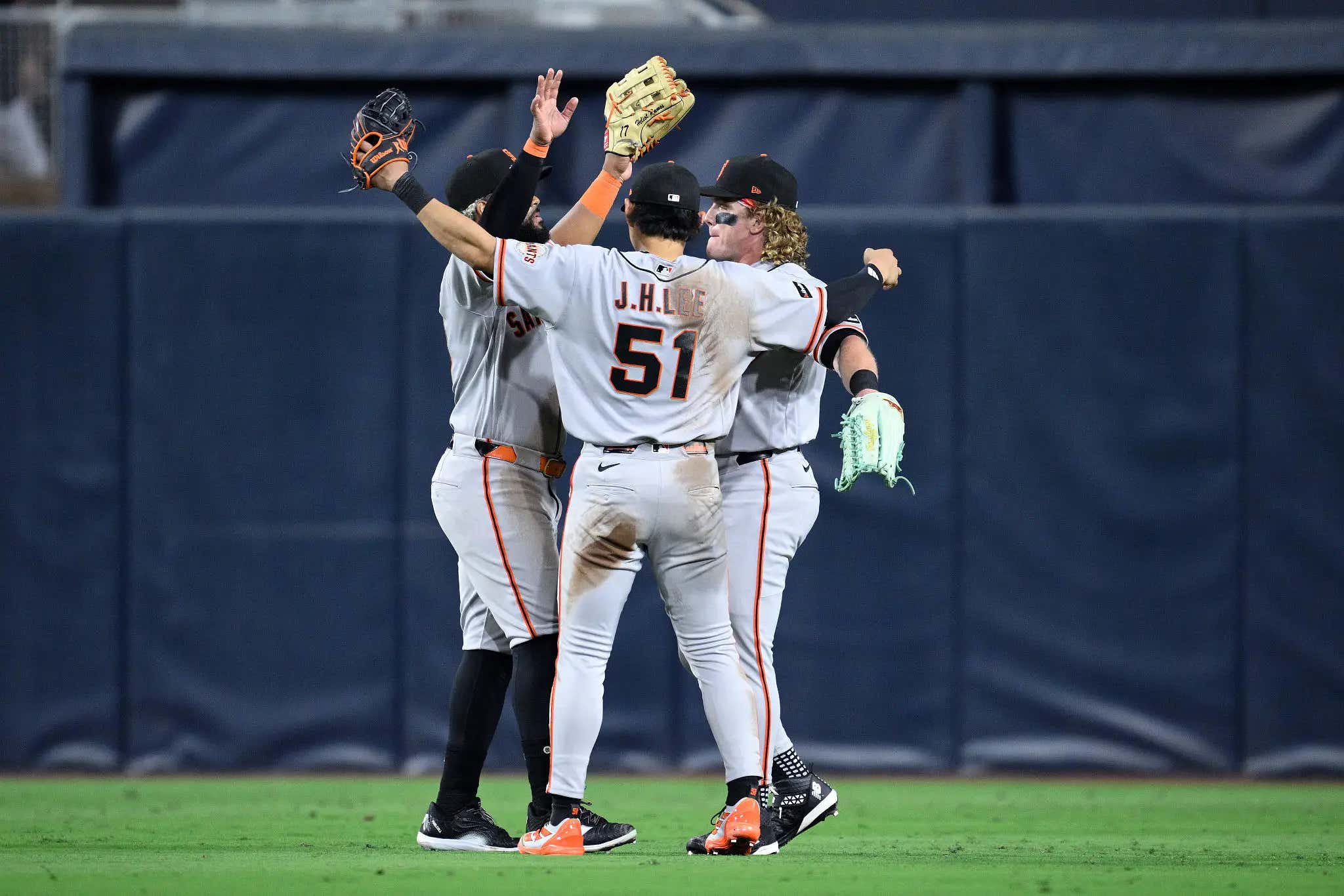 There's Never Been A More Egregious Abuse Of Power Than The MLB Telling Giants Outfielders To Stop Humping Each Other After Wins