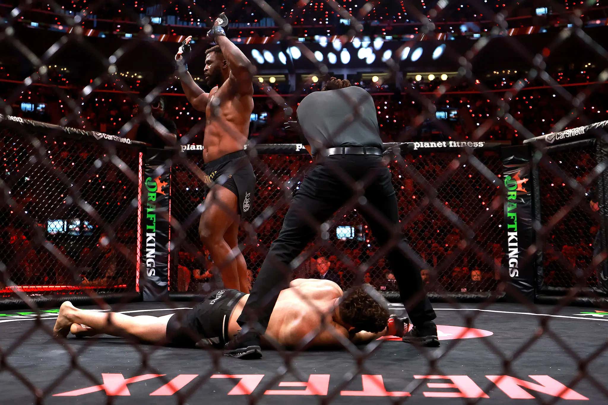 The Francis Ngannou vs Philipe Lins Fight Ended Exactly Like We Thought It Would
