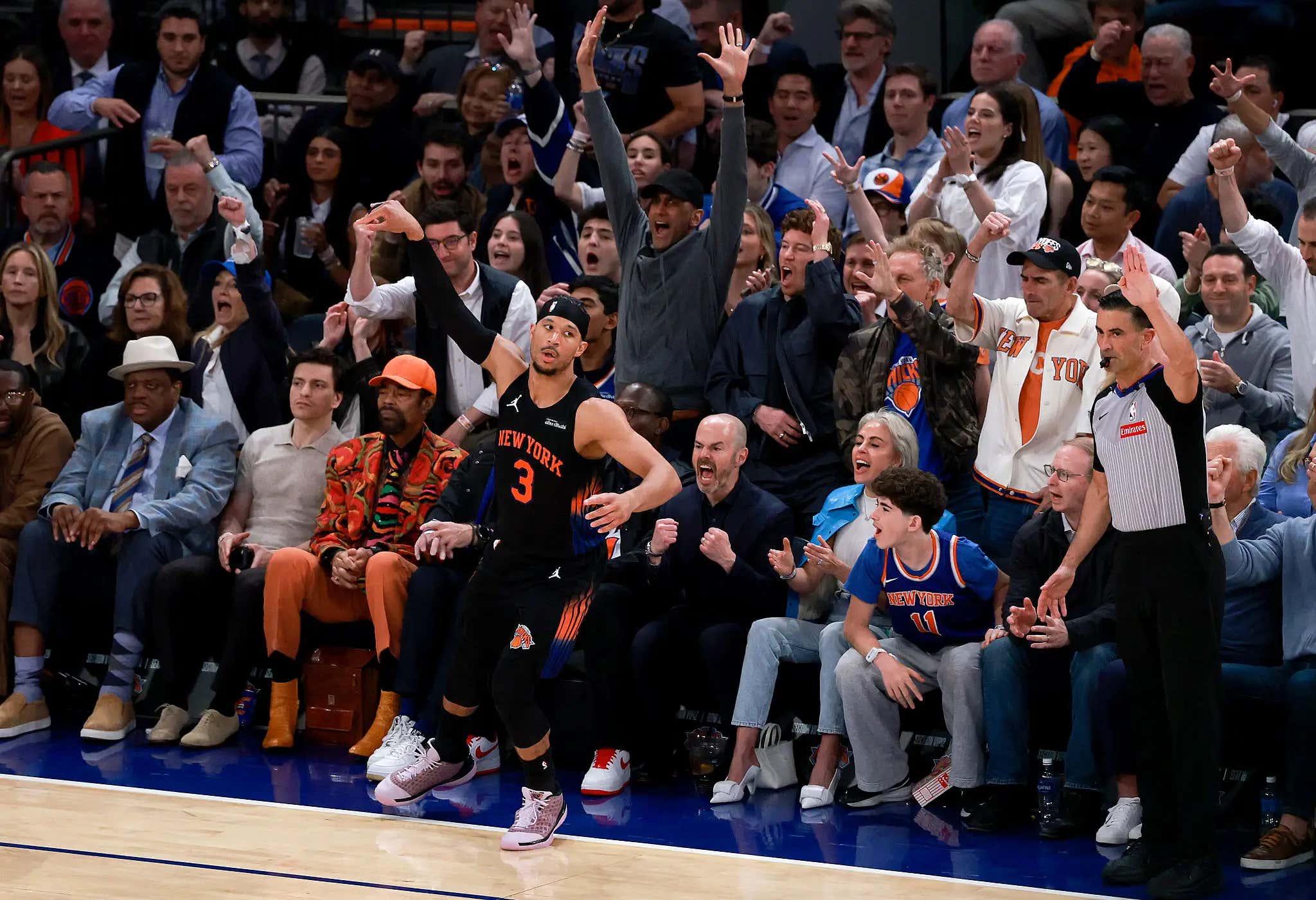 The Knicks Won Their NINTH Straight Playoff Game Behind A Barrage Of Josh Hart Threes