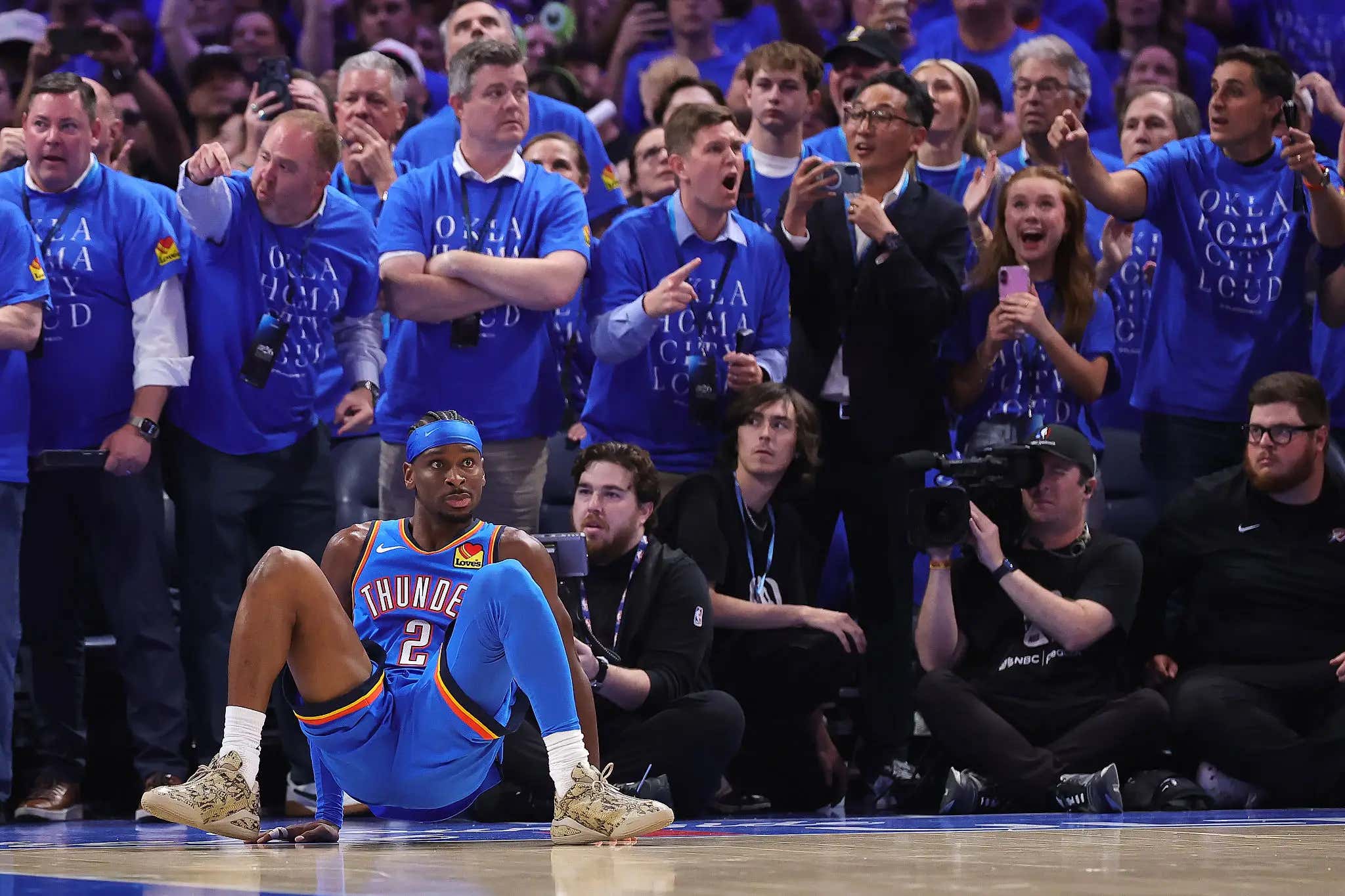 The Data Is In: SGA Is Falling To The Floor At A Higher Frequency Than Every Other Star Player During The Playoffs