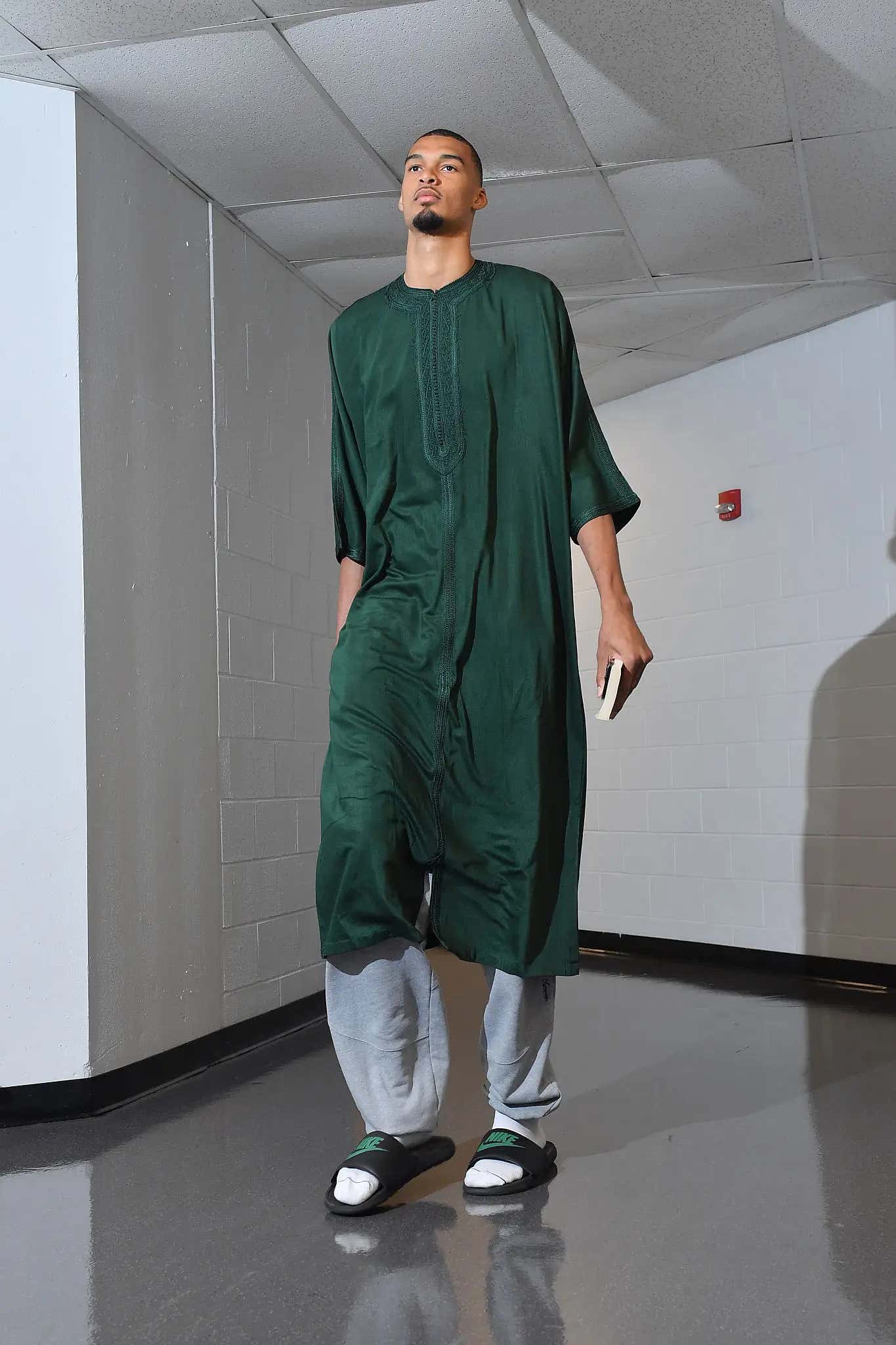 Wemby Better Play The Game Of His Life Tonight After Showing Up In This Outfit Facing Elimination