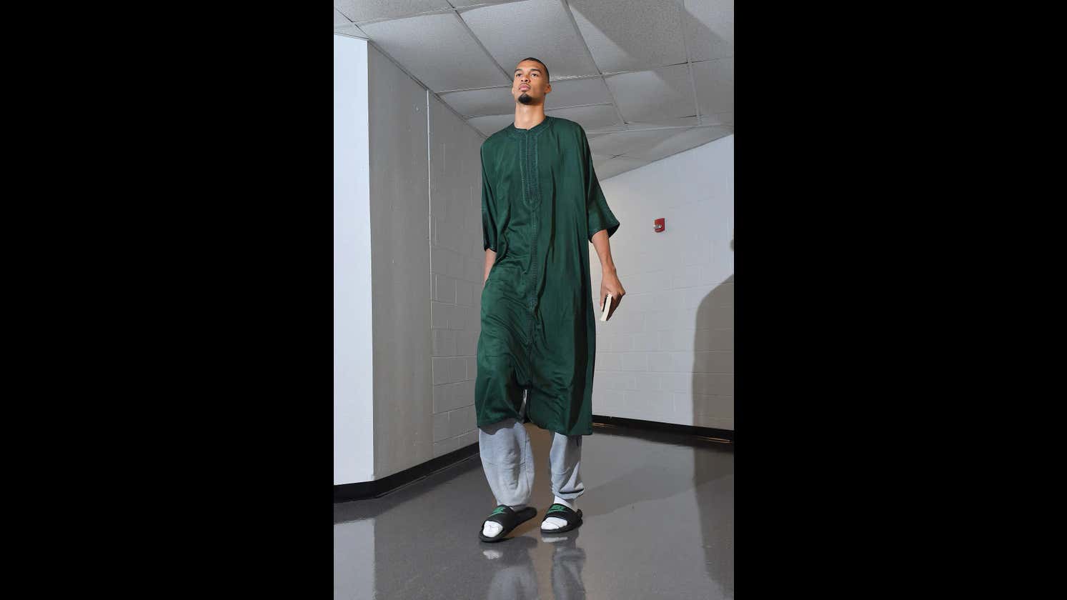 Wemby Better Play The Game Of His Life Tonight After Showing Up In This Outfit Facing Elimination
