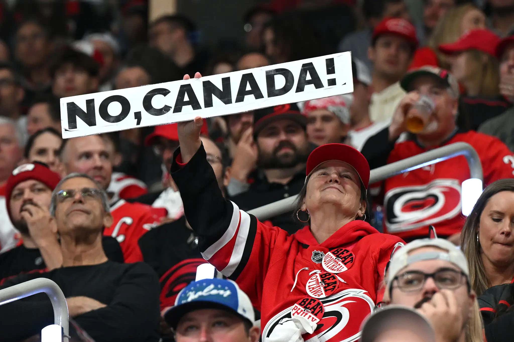 Carolina Hurricanes Fans Delivered The Final Dagger Into The Body Of The Canadiens By Breaking Out The "Olé" Cants In Raleigh