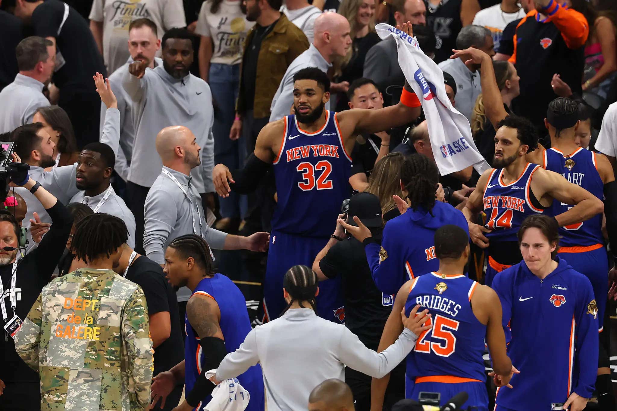 KAT Single-Handedly Destroys Victor Wembanyama, Wemby Chokes In The Clutch And Our New York Knicks Are Two Wins Away From A Title