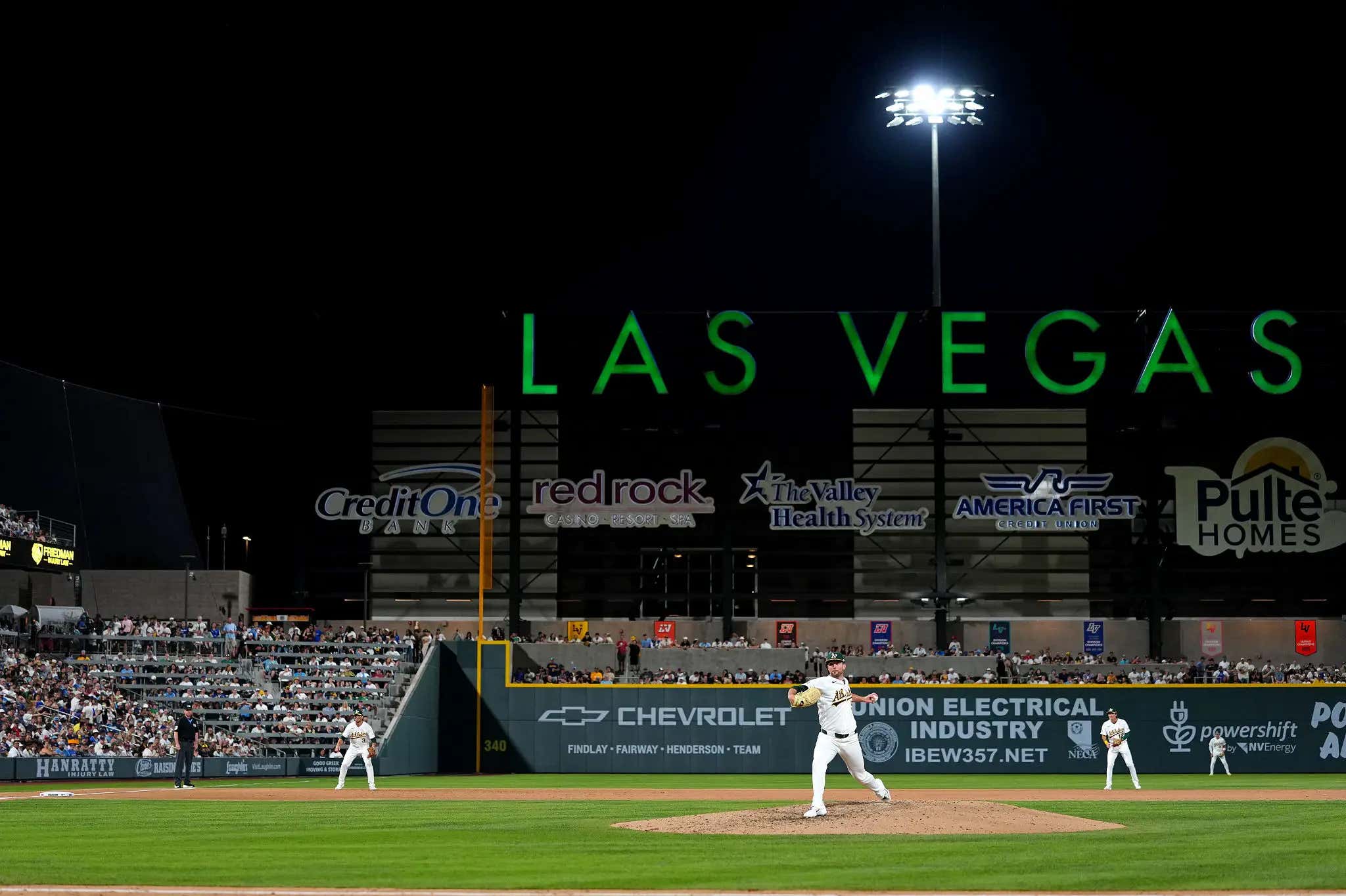 Last Night's A's-Brewers Game In Vegas Included 29 Runs, 34 Hits, And 11 Homers. Why? Las Vegas Ballpark is Baseball Chaos