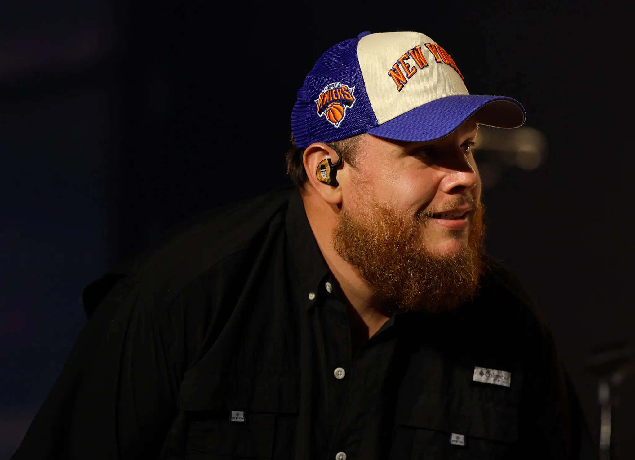 Get Him To MSG: Luke Combs Is Out Here FaceTiming Karl-Anthony Towns, Constantly Repping Knicks Gear And Can Will Us To A Title