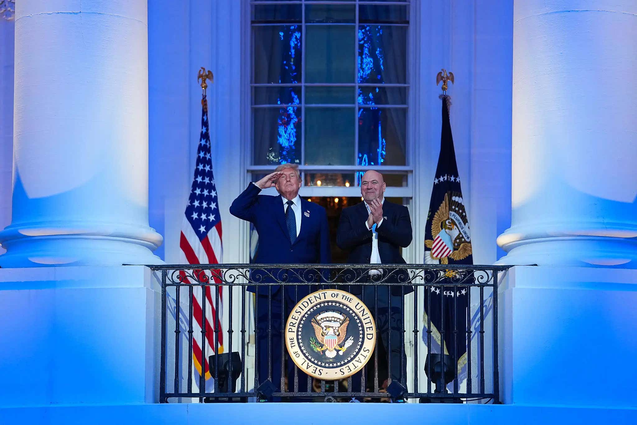 UFC Freedom 250 At The White House Begins With A Donald Trump Walkout And Flyover