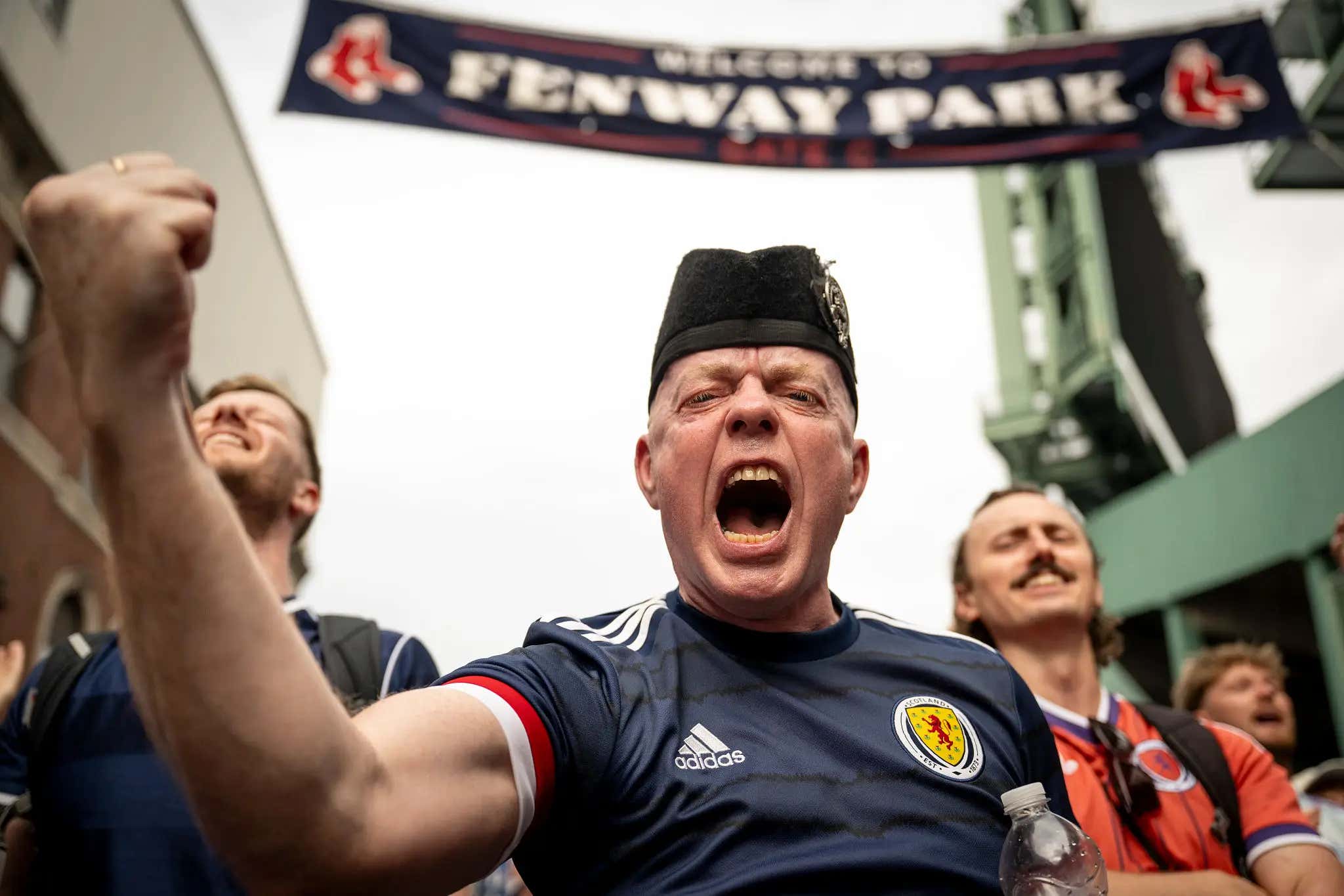 The Tartan Army Continued Its March on New England By Taking Over Fenway Park Sunday Night And It was Glorious