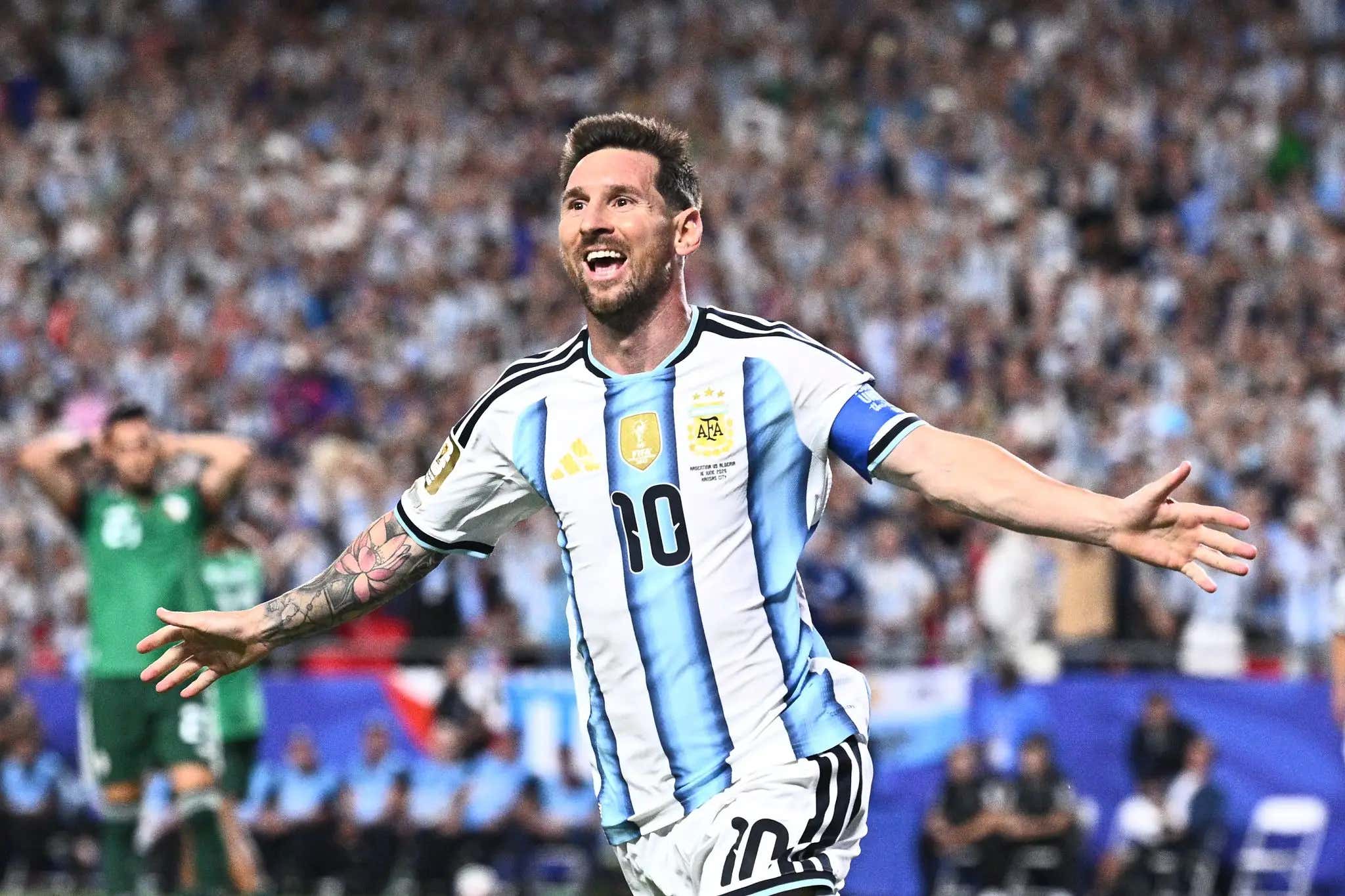 THE BEST TO EVER DO IT: Messi Hasn't Stopped Scoring, Has A Hat Trick In The First Game And Is Now Tied For The Most Goals In World Cup History
