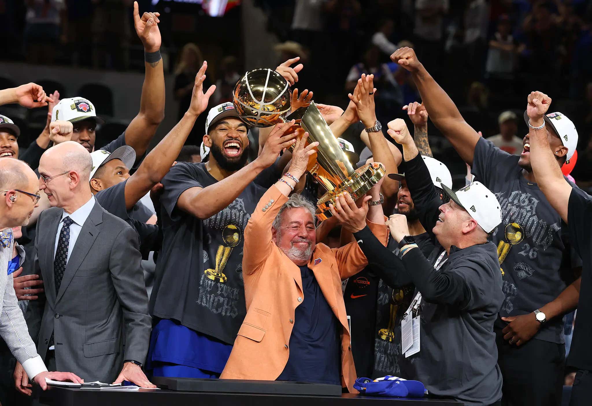 Called His Shot: We Got Video Of Jim Dolan's Playoff Speech Where He Told The Knicks Their Lives Are Going To Change And, Of Course, Joking About A Sex Ban
