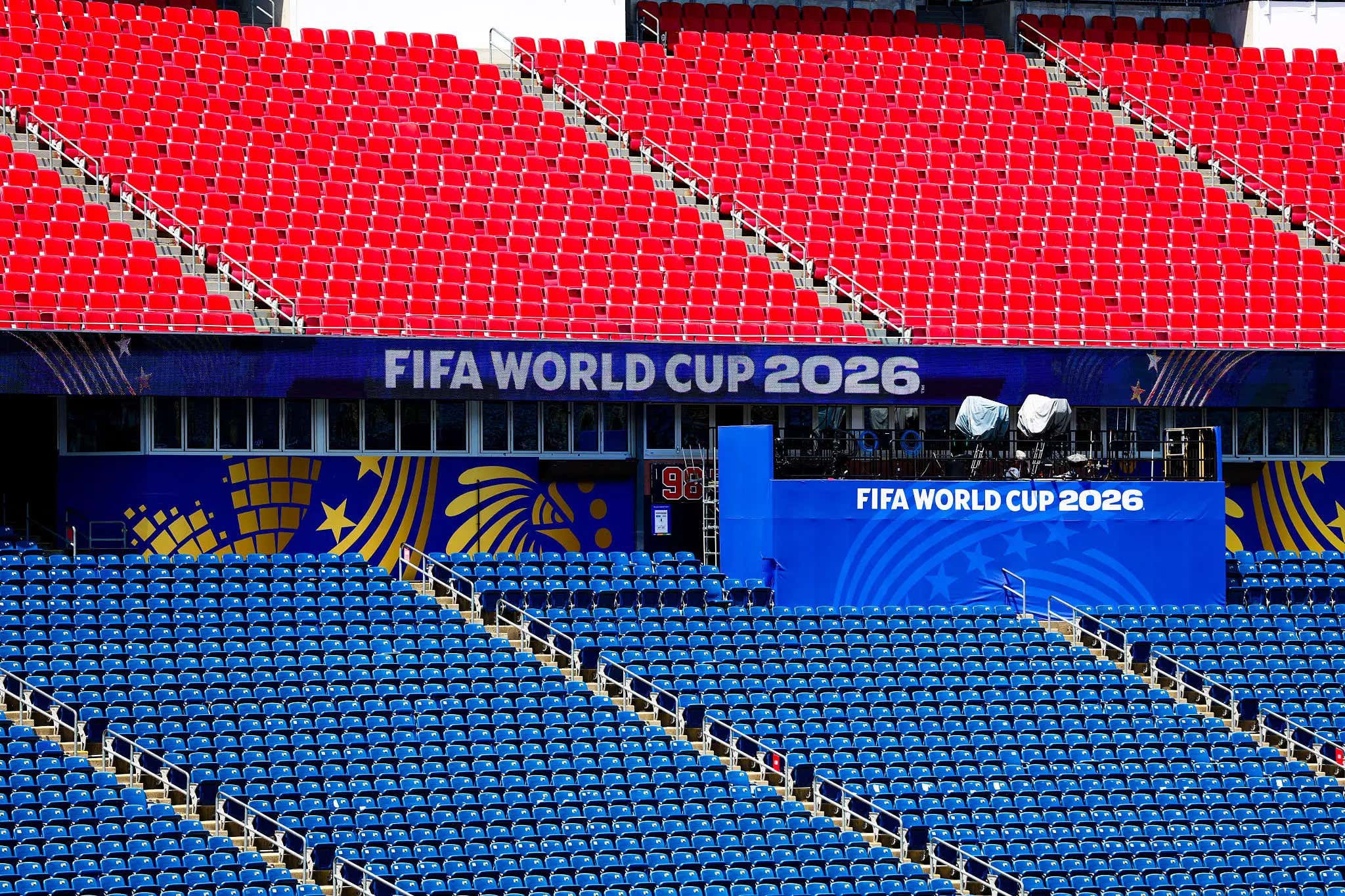 Insanity: FIFA Taped Over The Gillette Logo On 60,000 Seats At Gillette Stadium. Yes, Really.