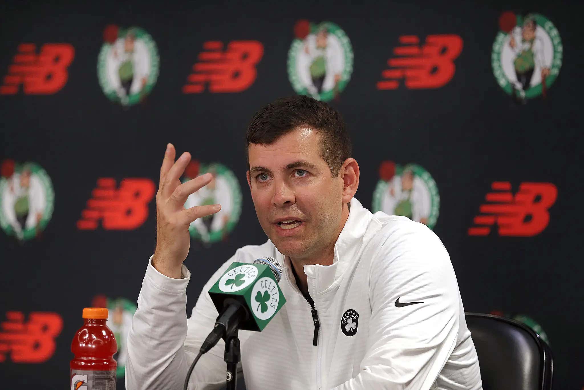 "Jaylen Brown Is A Big Part Of Us" - Brad Stevens Had A Lot To Say In His First Appearance Since All The Giannis Trade Drama Went Down