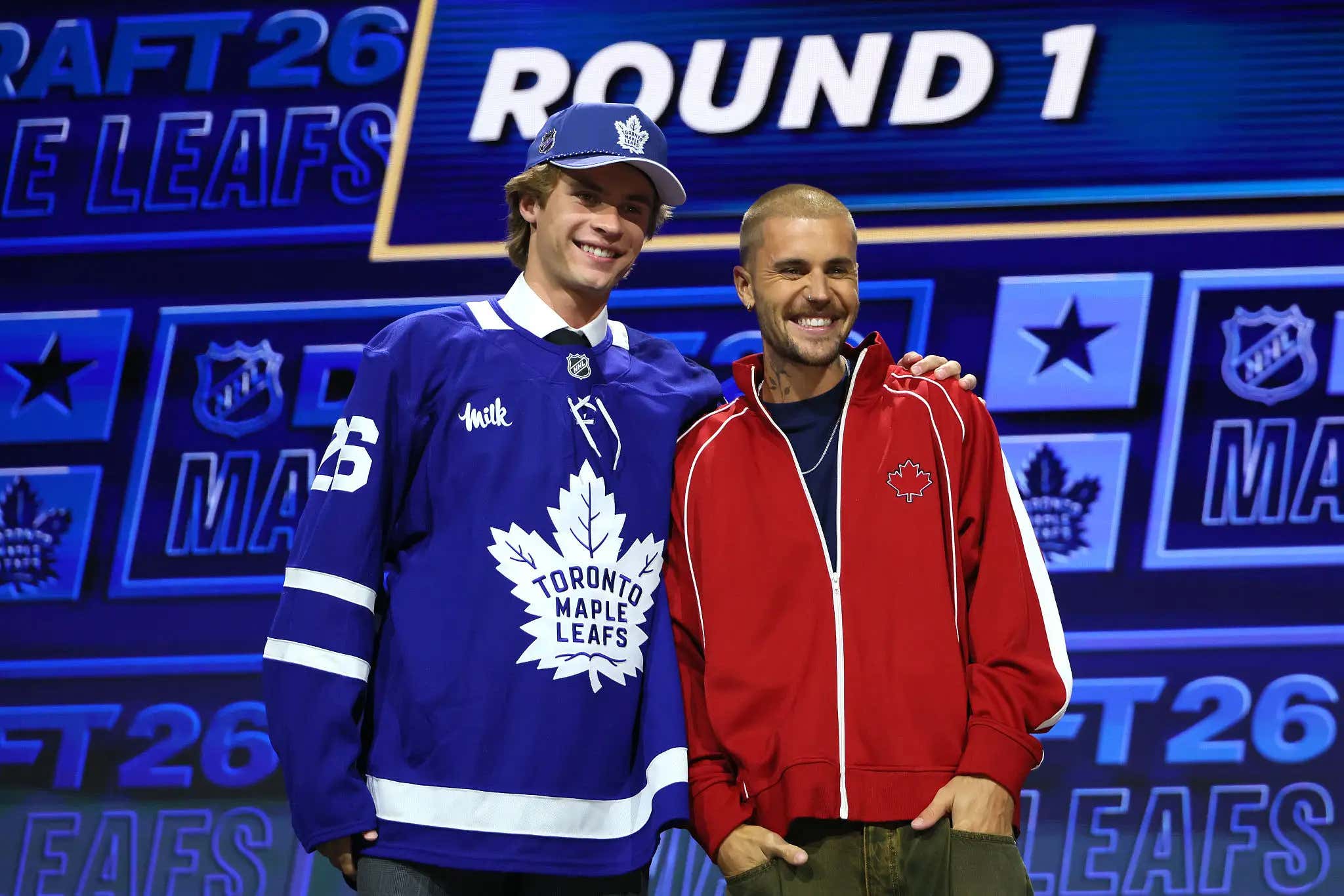 "Mr. McKenna, We Would Like To Draft You To The Toronto Maple Leafs" - Gavin McKenna Becomes The First Player In NHL History To Start His Career Getting Drafted By Justin Bieber