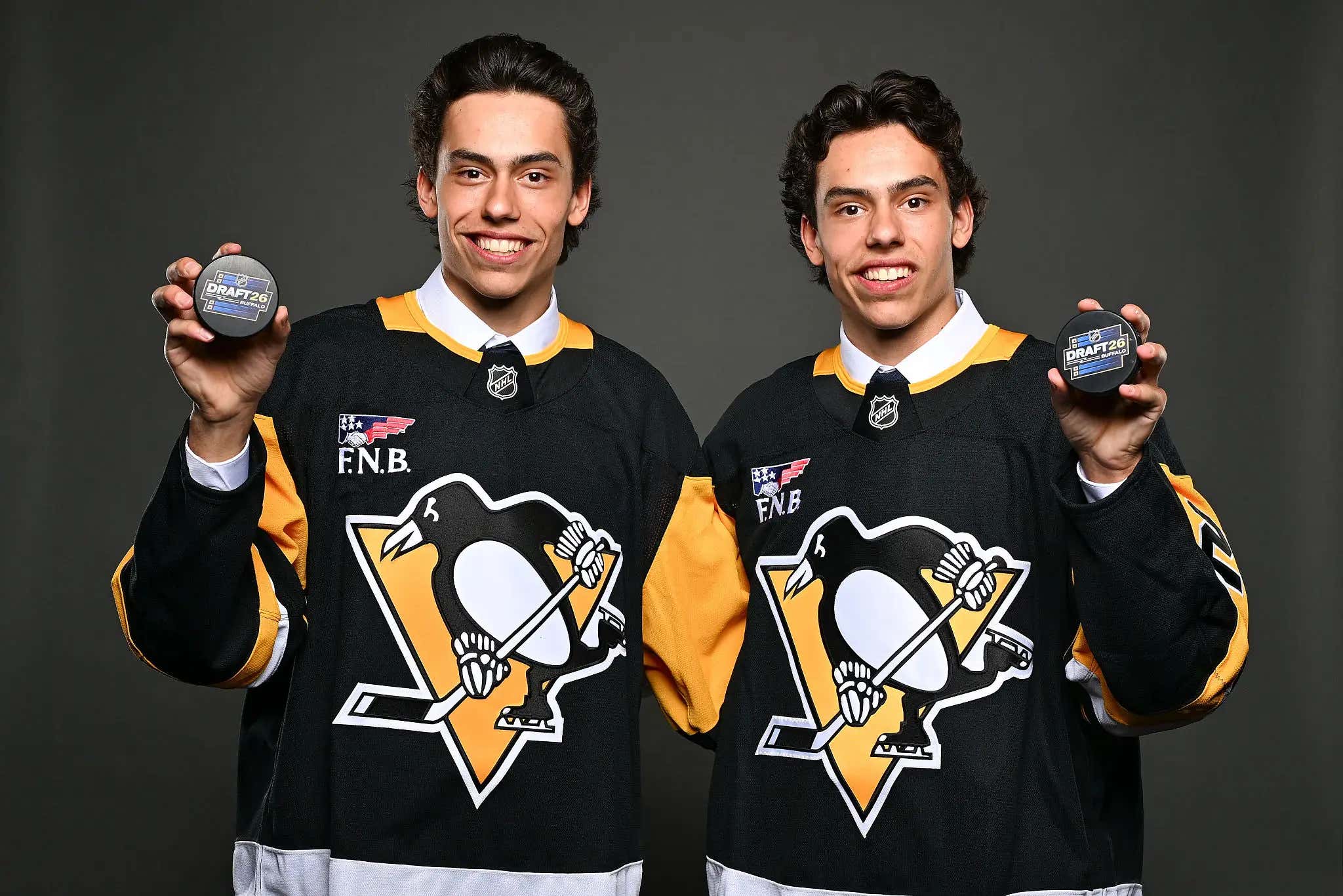 AND TWINS: The Pittsburgh Penguins Are Now Going To Have Twin Telepathy Magic On Their Side By Drafting Both Liam and Markus Ruck