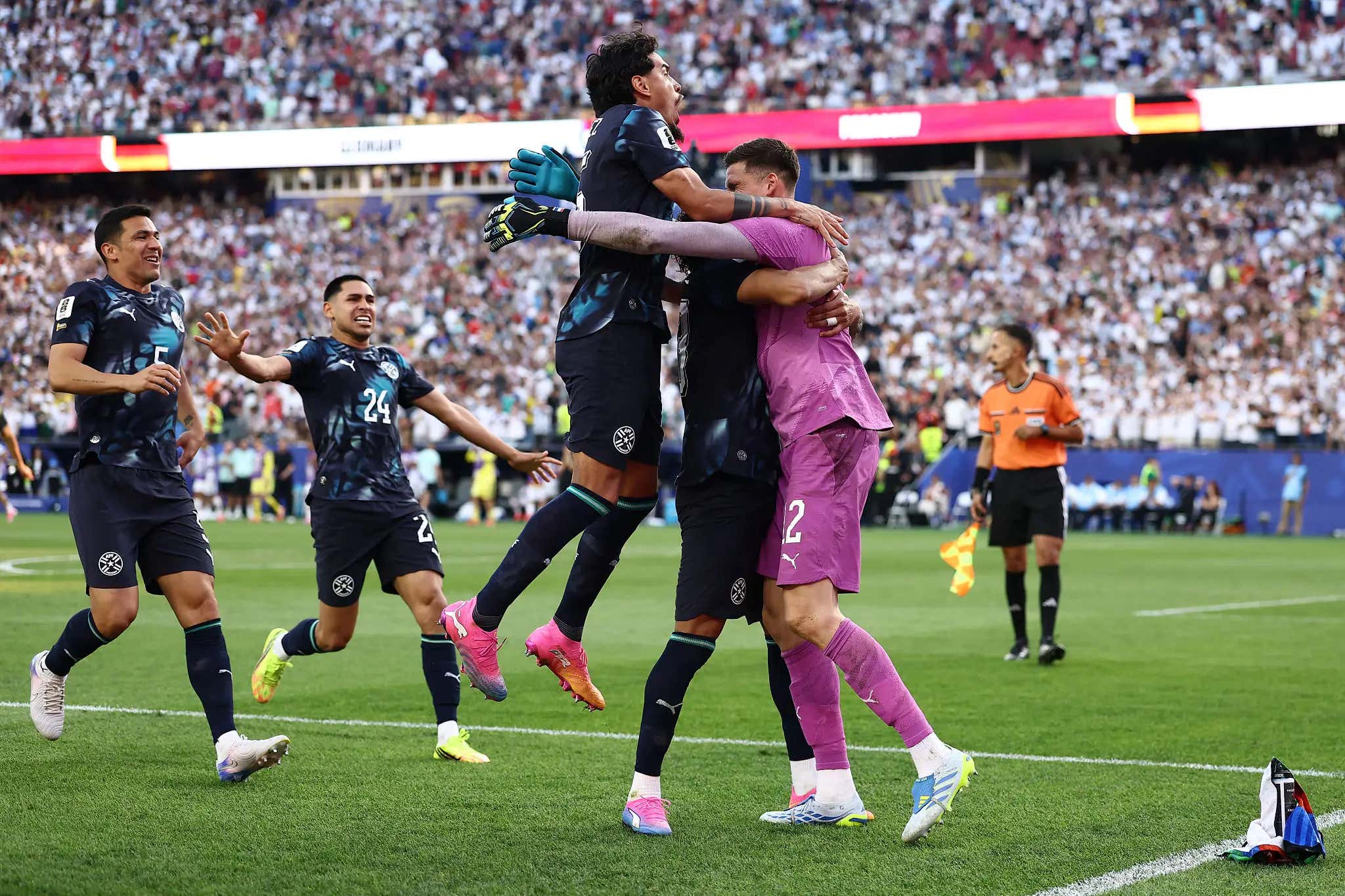DOWN GOES GERMANY - We Got Our First Massive Upset At The World Cup Thanks To A Choke Job And Paraguay's Goalie Going Nuts In PKs