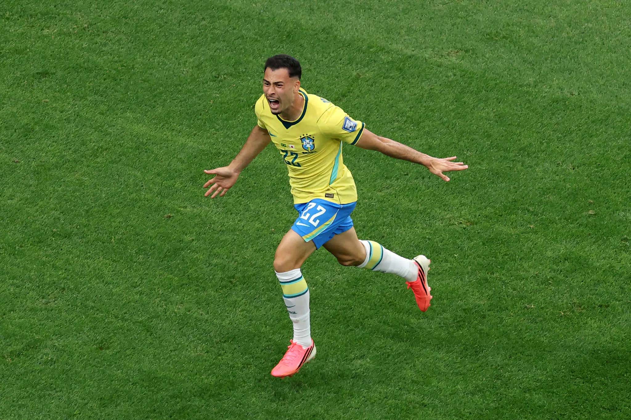 MADNESS: Brazil Scores Basically At The Buzzer To Somehow Steal A Win vs Japan, Gabriel Martinelli Is Now A Brazilian Hero