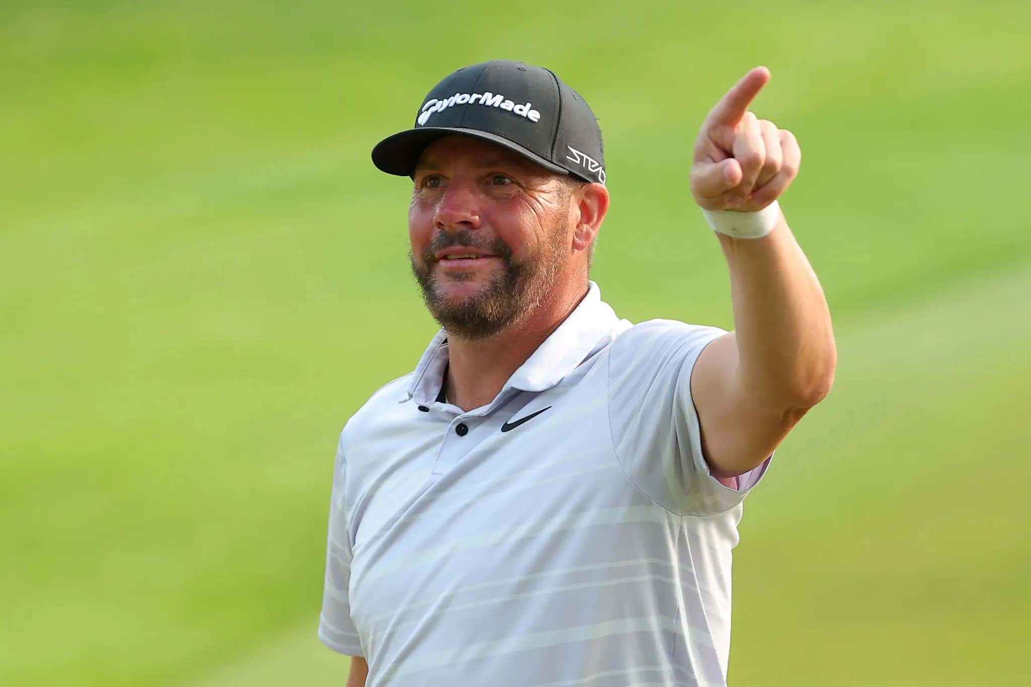 The Block Party Is Back! Michael Block Is Rocking The Most Patriotic Haircut Of The Year This Weekend To Celebrate America And The US Senior Open