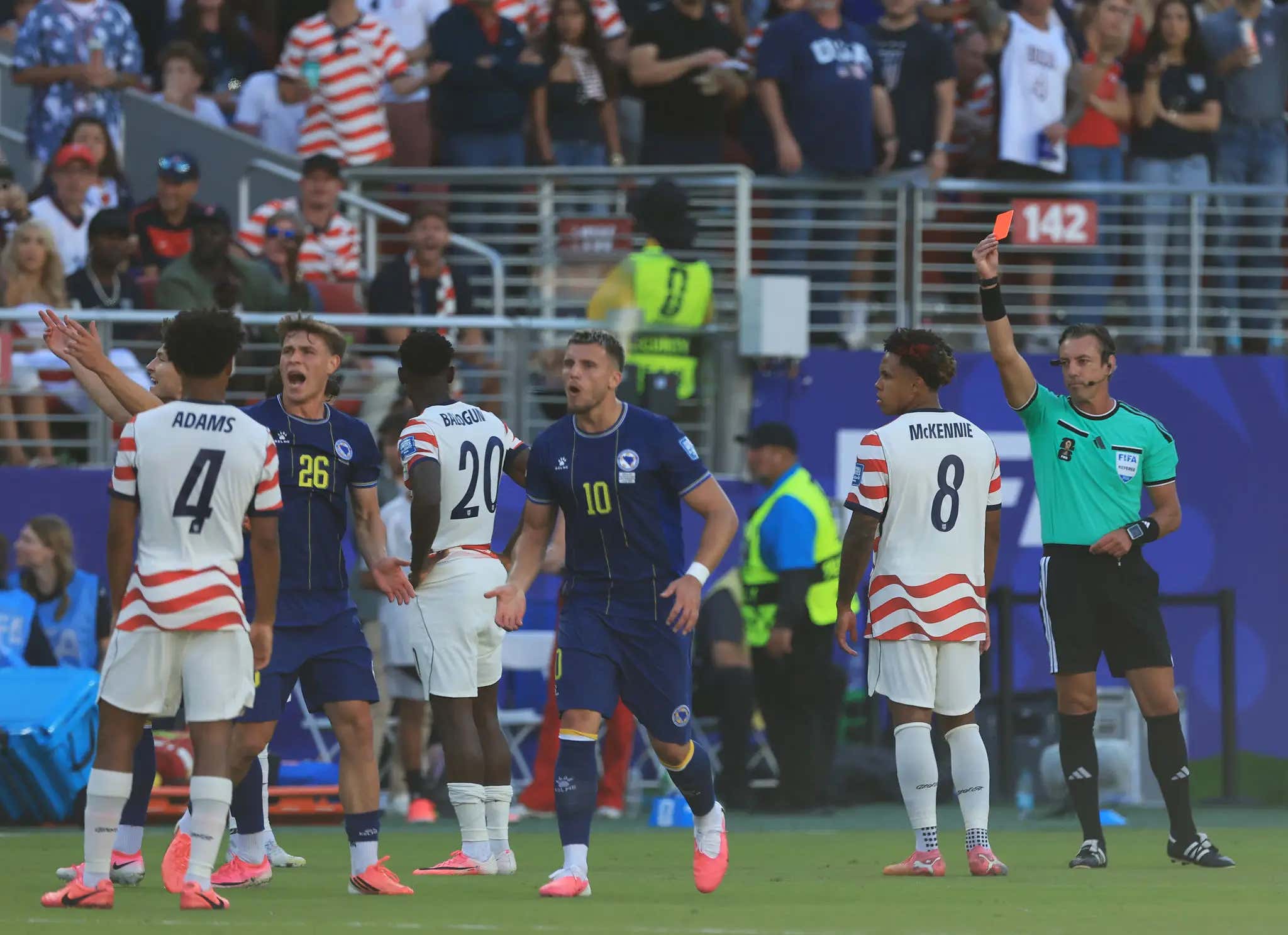 The Flo Balogun Red Card Is Even More Bullshit When You Realize VAR Didn't Follow Protocol And The US Can't Appeal The Suspension