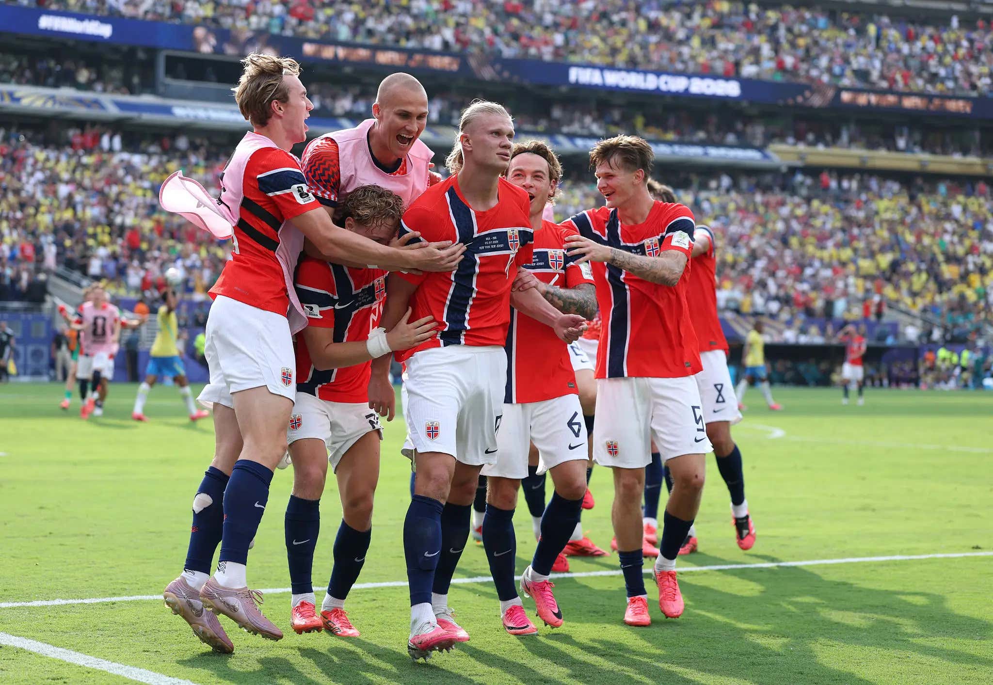 Erling Haaland Is Inevitable And Is Now The King Of Norway With His Insane Showing To Beat Brazil