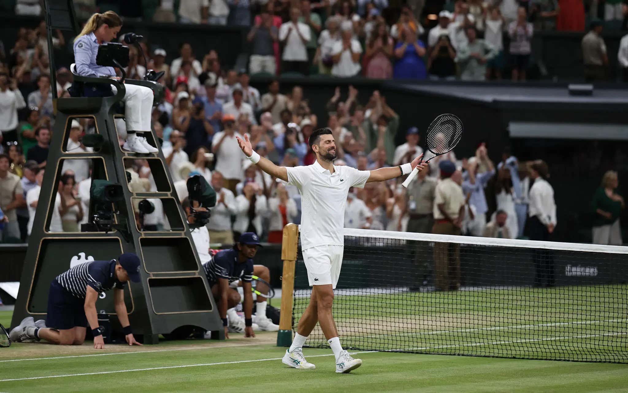 39 Year Old Novak Djokovic Still Winning 5 Hour And 15 Minute Matches At Wimbledon Is Fucking Ridiculous