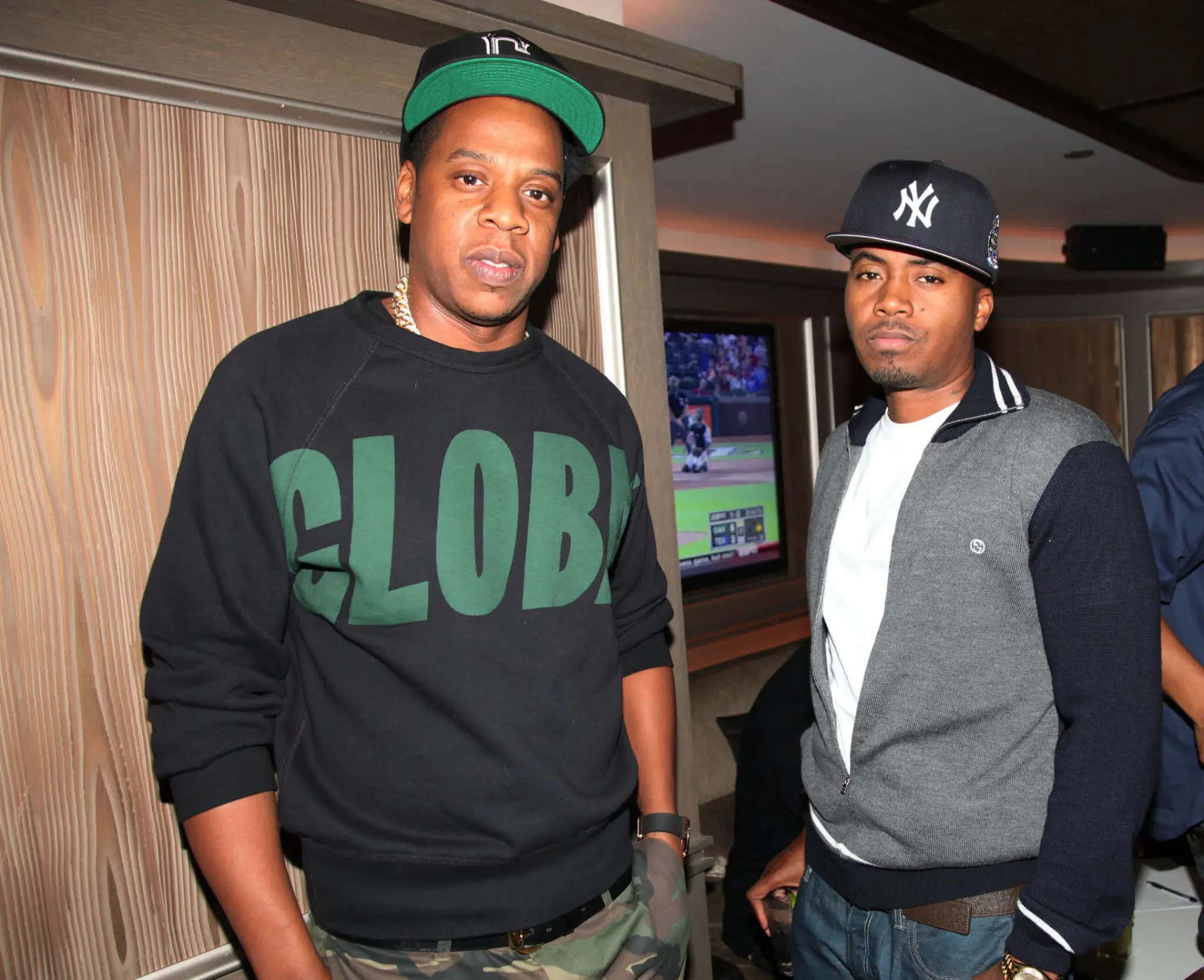 My Brain Can’t Comprehend Nas and Jay Z on Stage At Yankee Stadium Last Night Officially Burying The Hatchet