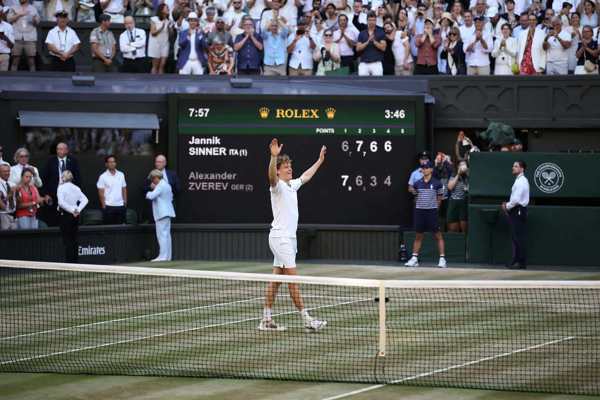 Jannik Sinner Wins His Second Consecutive Wimbledon Title And Continues To Sit Atop a Tennis World In Carlos Alcaraz's Absence