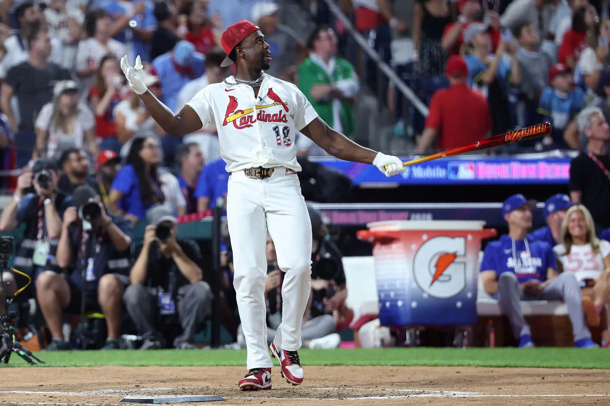 Jordan Walker Doesn't Give A Damn About Storybook Endings, Takes An Incredible Home Run Derby Straight Out Of Kyle Schwarber's Hands With His Final Swing