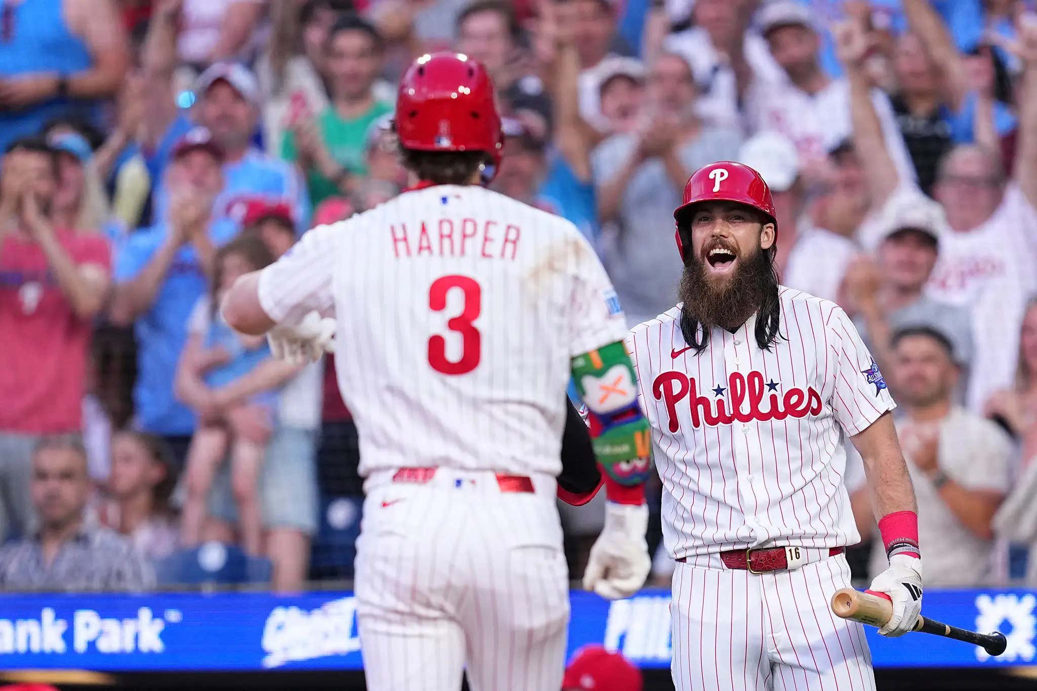 Bryce Harper Managed To Blast Rob Thomson To The Upper Deck With His Thoughts On Brandon Marsh Developing Into An All-Star
