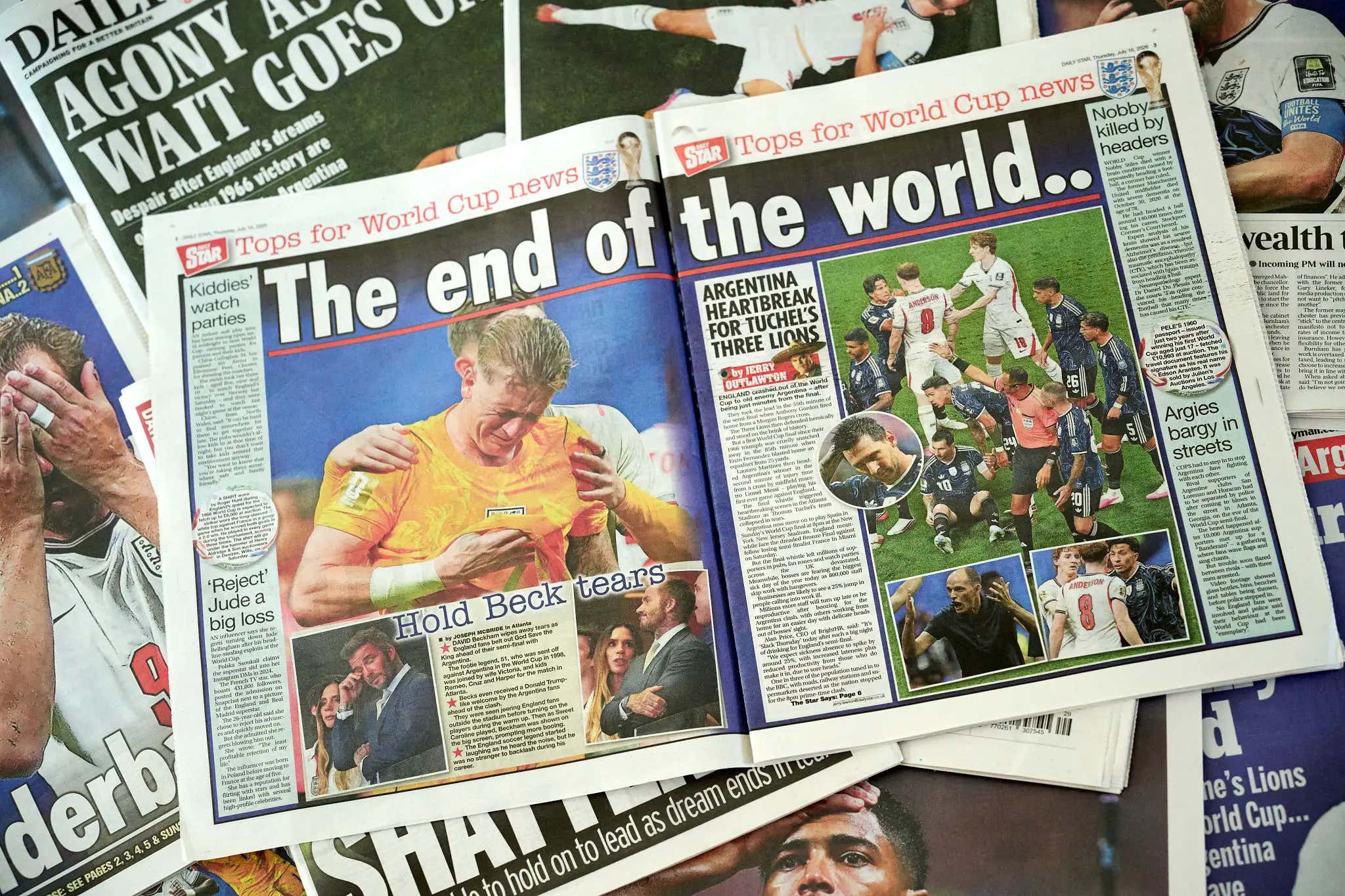 "I can’t believe it, it’s a disgrace." England's World Cup Loss Gave Us A Classic Sports Talk Rant From One British Host