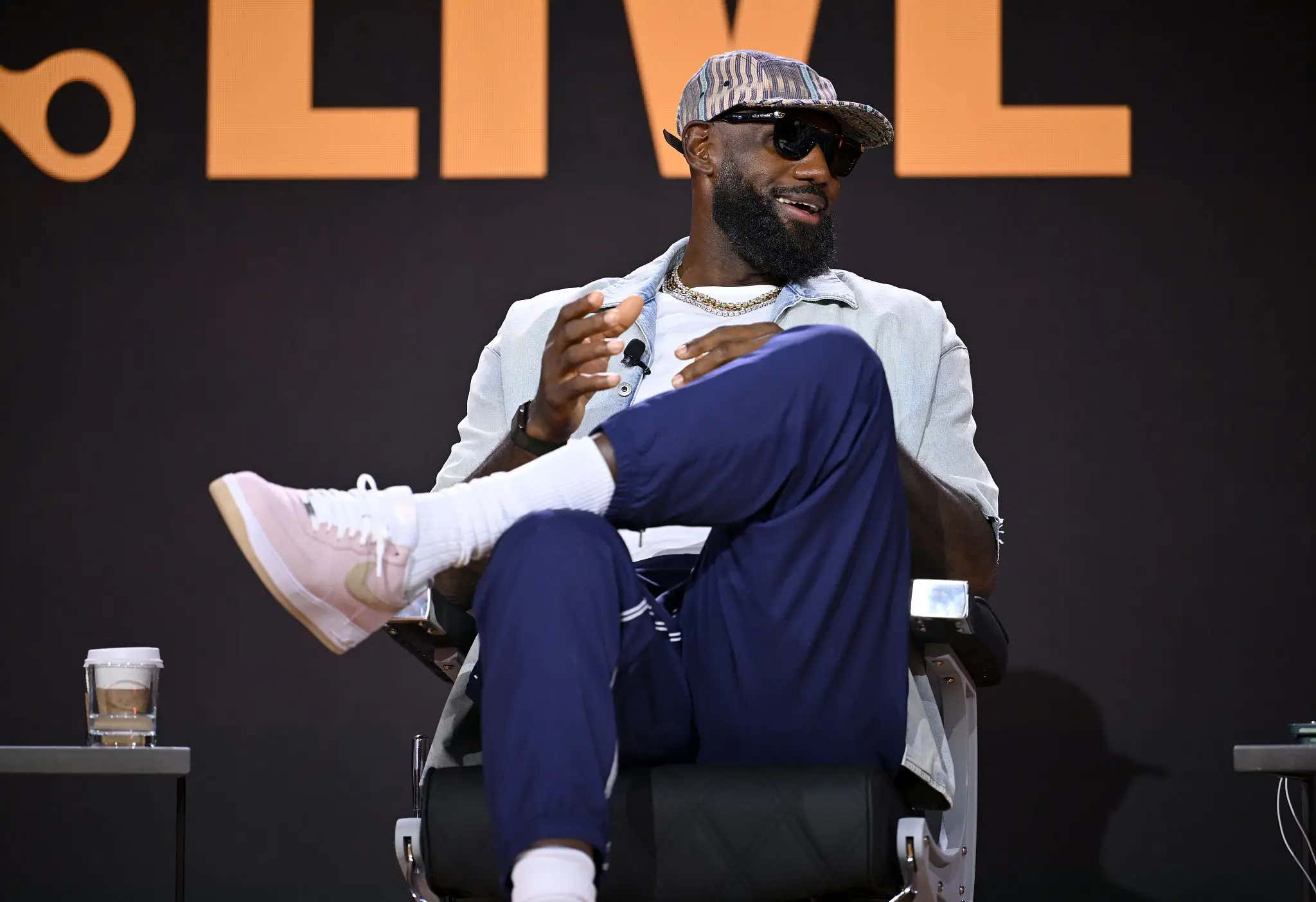 LeBron Can't Be Serious By Randomly Dropping A "Trust The Process" While Talking About His Next Team