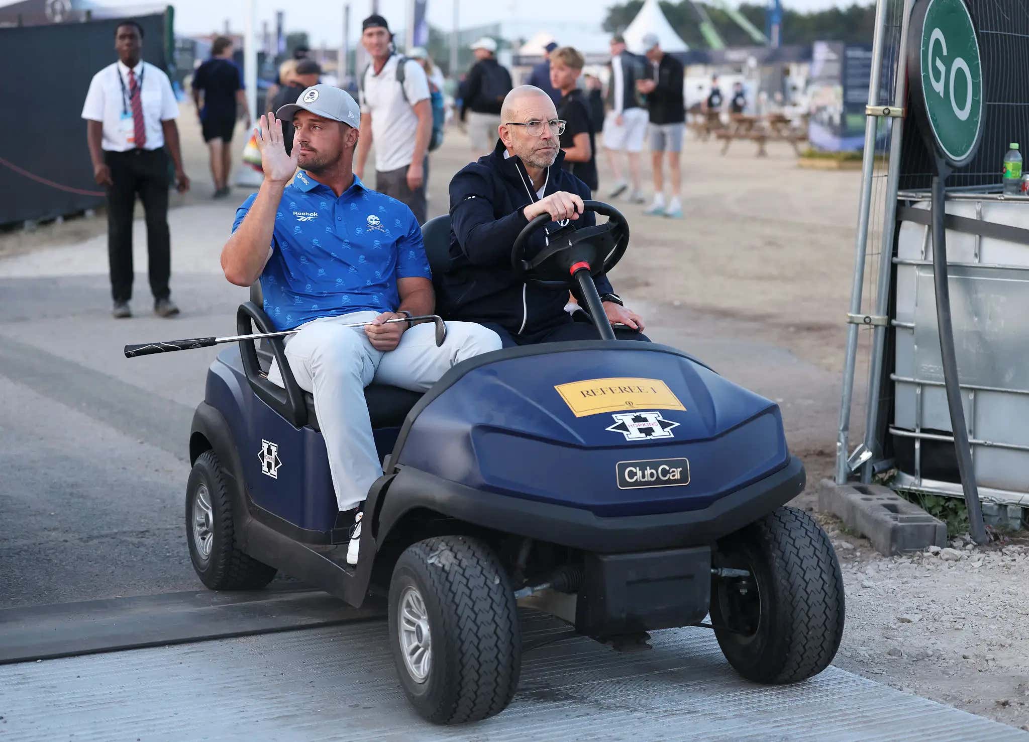 It's A Damn Crime That We Didn't Have Bryson Mic'd Up As He Was Melting Down And Fighting With Rules Officials Over A 2-Stroke Penalty After His Round