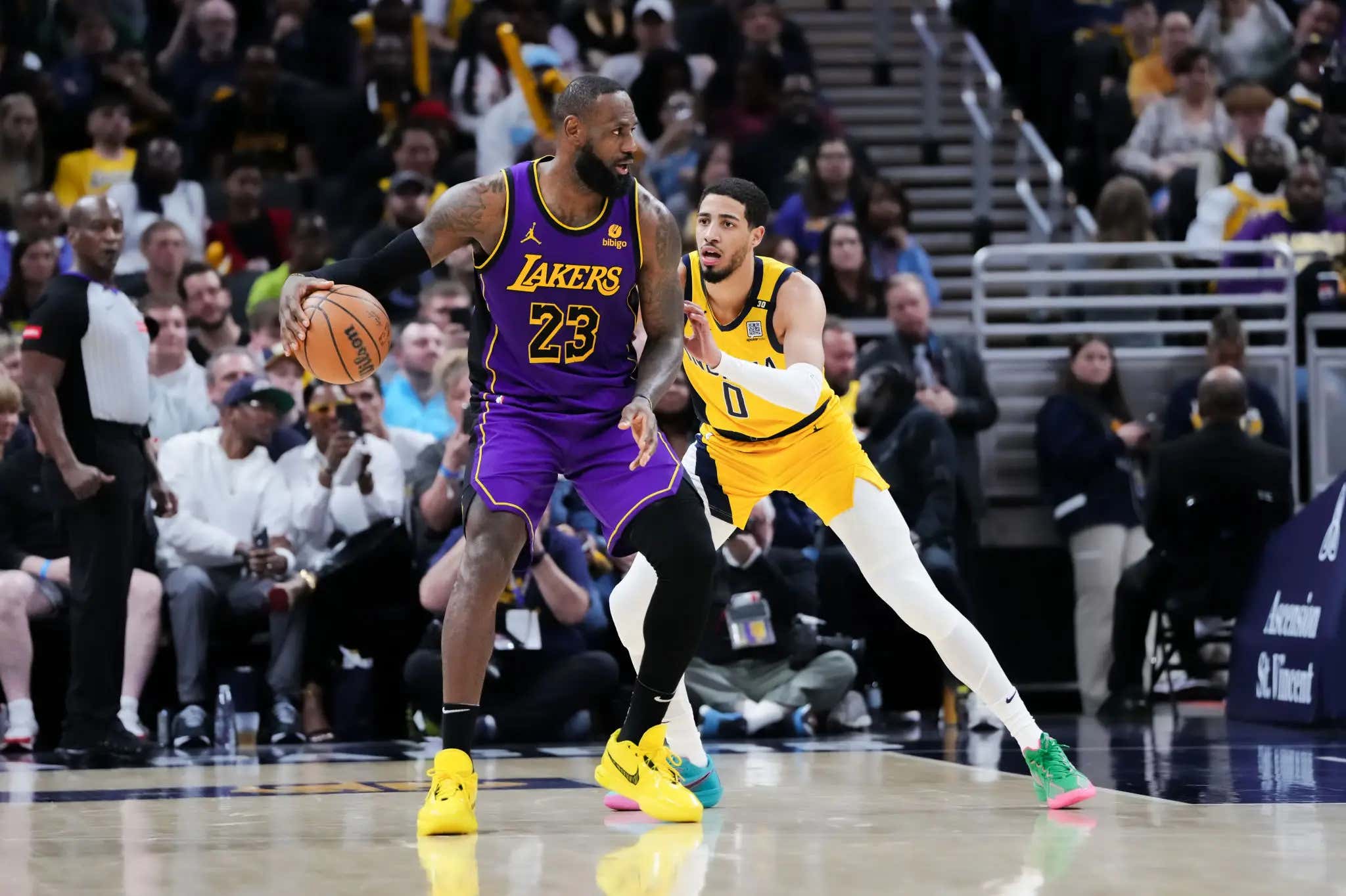 LeBron Became The Latest NBA Star To Laugh In Tyrese Haliburton's Face When He Tried Recruiting Them To The Pacers