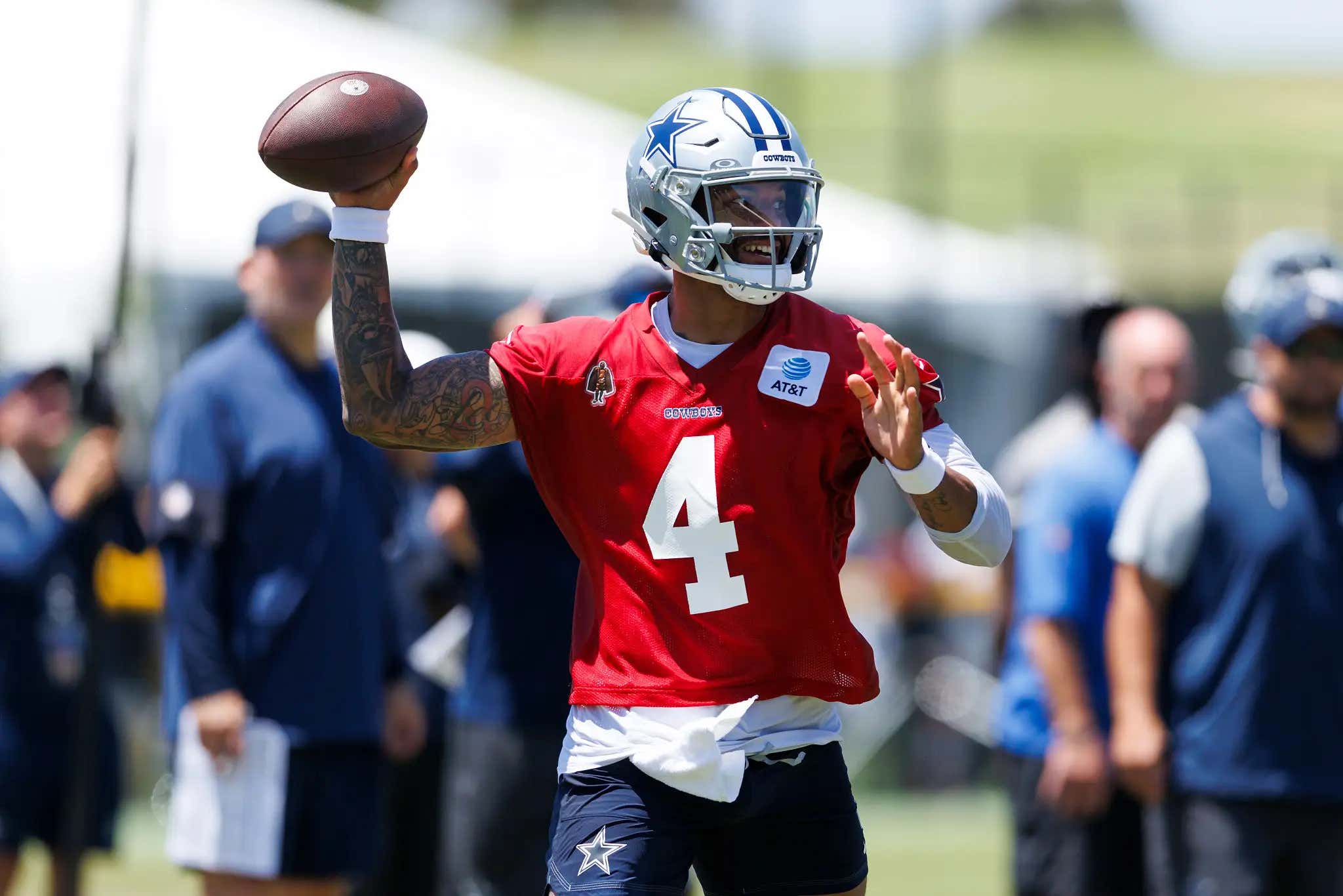 Can't Wait For This To Fail Miserably: Dak Prescott Decided To Call The Cowboys Offense 'GOTI', A Nickname For 'Greatest Offense There Is'