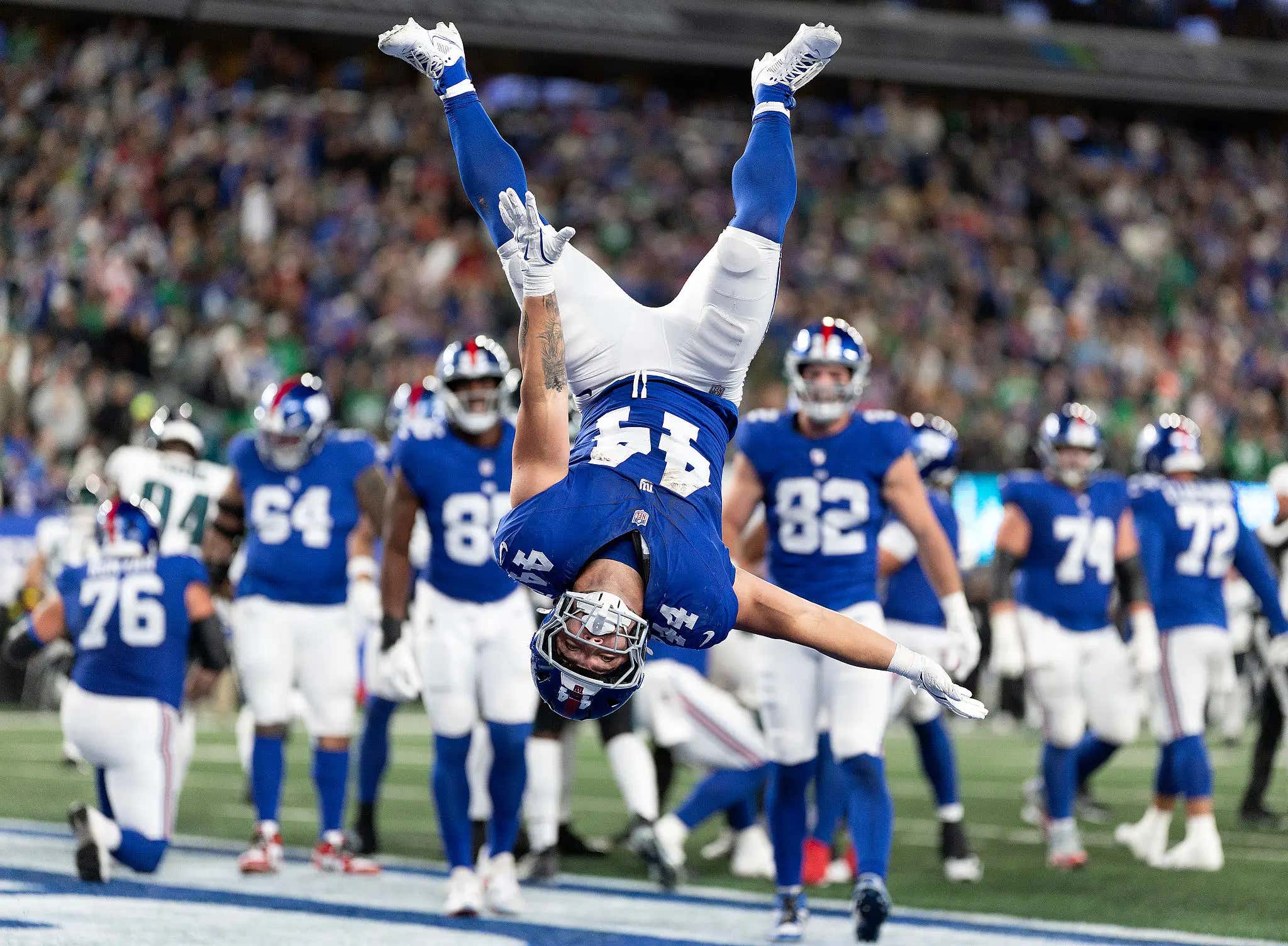 'Obviously, I Do Some Dumb Things' - Cam Skattebo, The Most Self-Aware Man In The World, Publicly Promises To No Longer Do Backflips (Maybe)