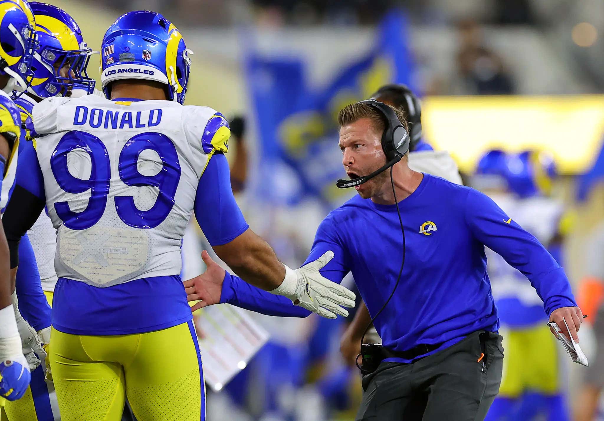 Sean McVay Is Basically Taunting Everyone With The New Rumors Of Aaron Donald Coming Back To Play With The Rams, Need To Make It Official Already
