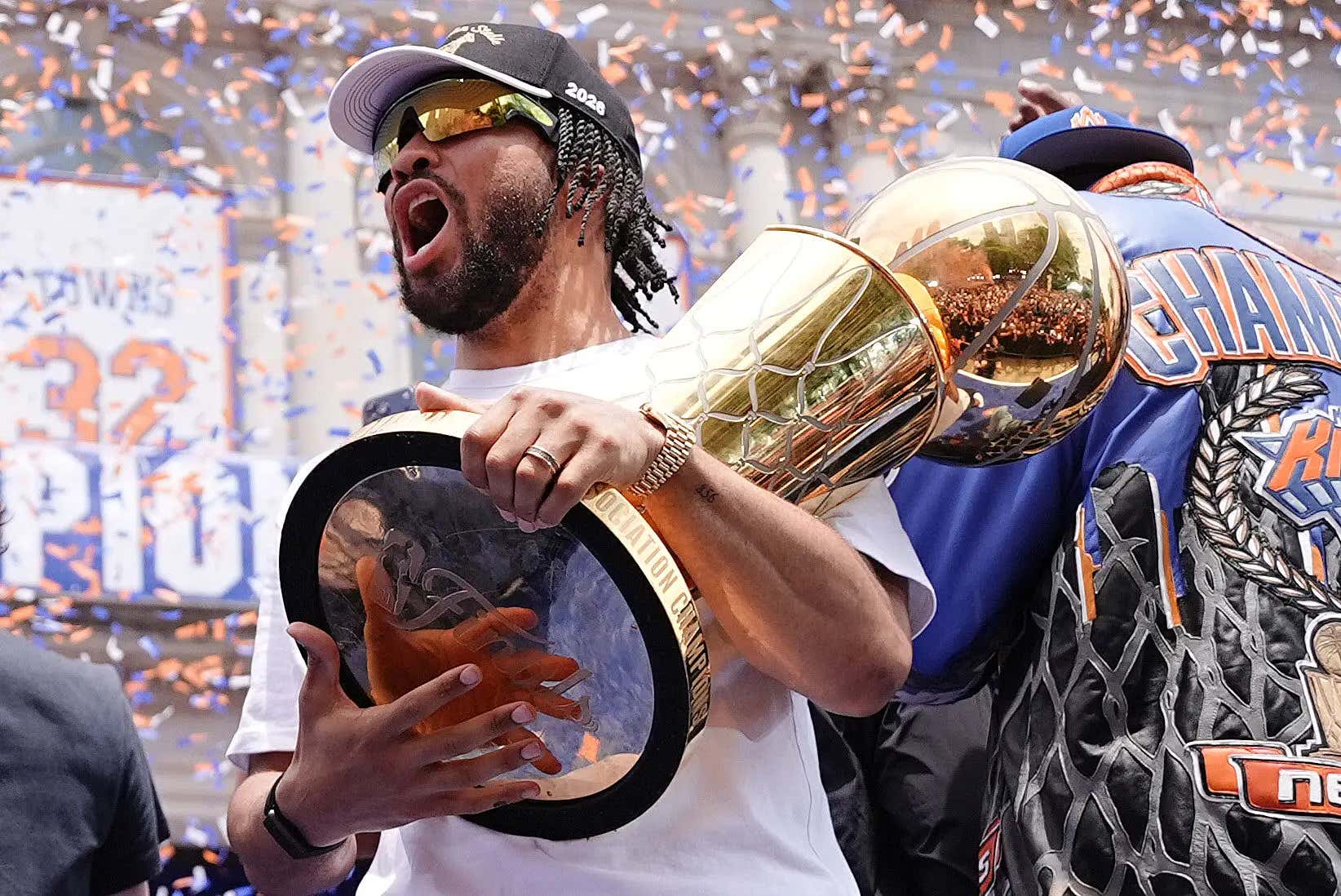 Jalen Brunson Is Sick Of Celebrating The Knicks NBA Title Because This Psycho Moved On To Start Planning How To Win Back-To-Back Instead