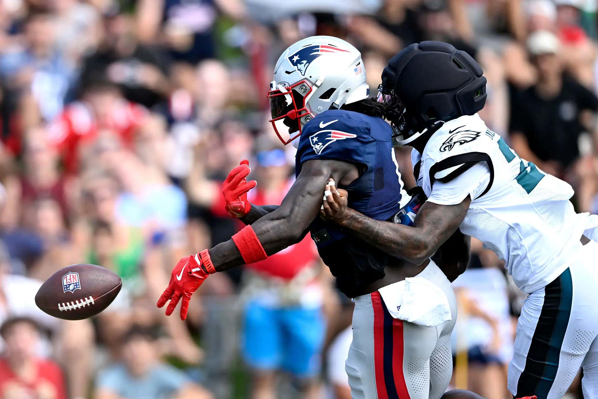 The Eagles Have Officially Won The Joint Practice Against AJ Brown and the New England Patriots