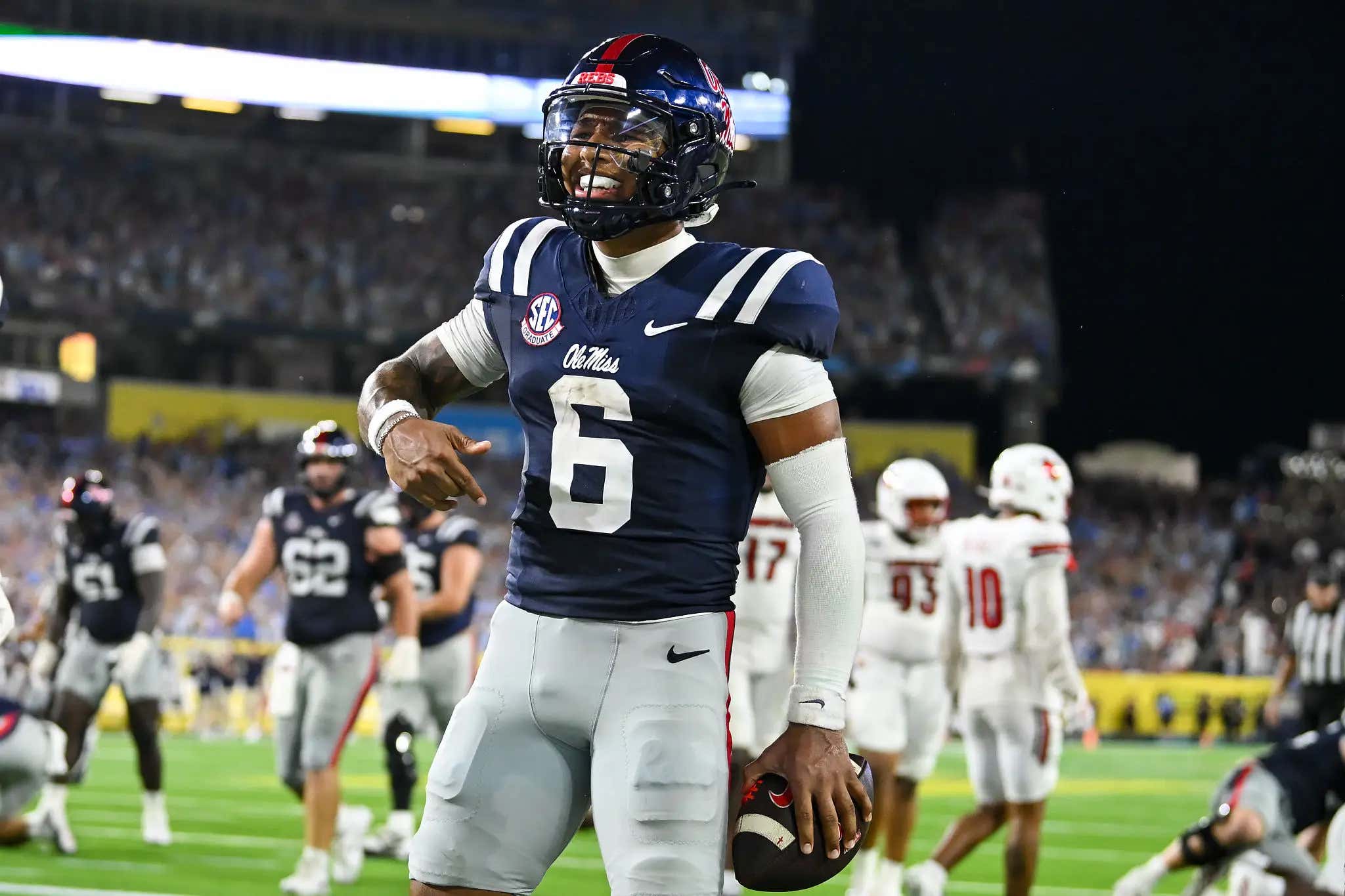 Trinidad Chambliss Began His College Football Season Doing What He Does Best, Playing Electrifying Football