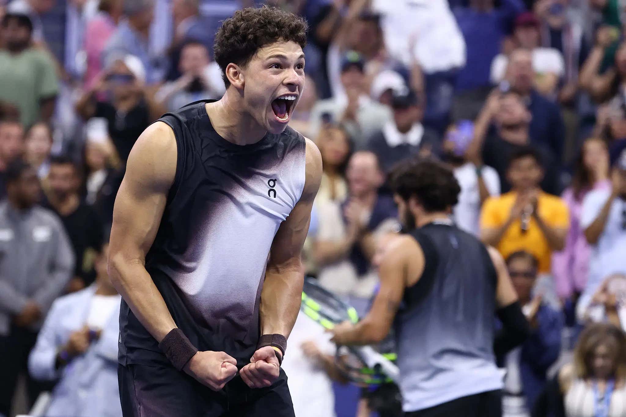 Just After 3:30 AM, Ben Shelton Finished Off The Match Of His Life, Knocking Out Defending Champ Carlos Alcaraz In An All-Timer To Advance To The US Open Semis
