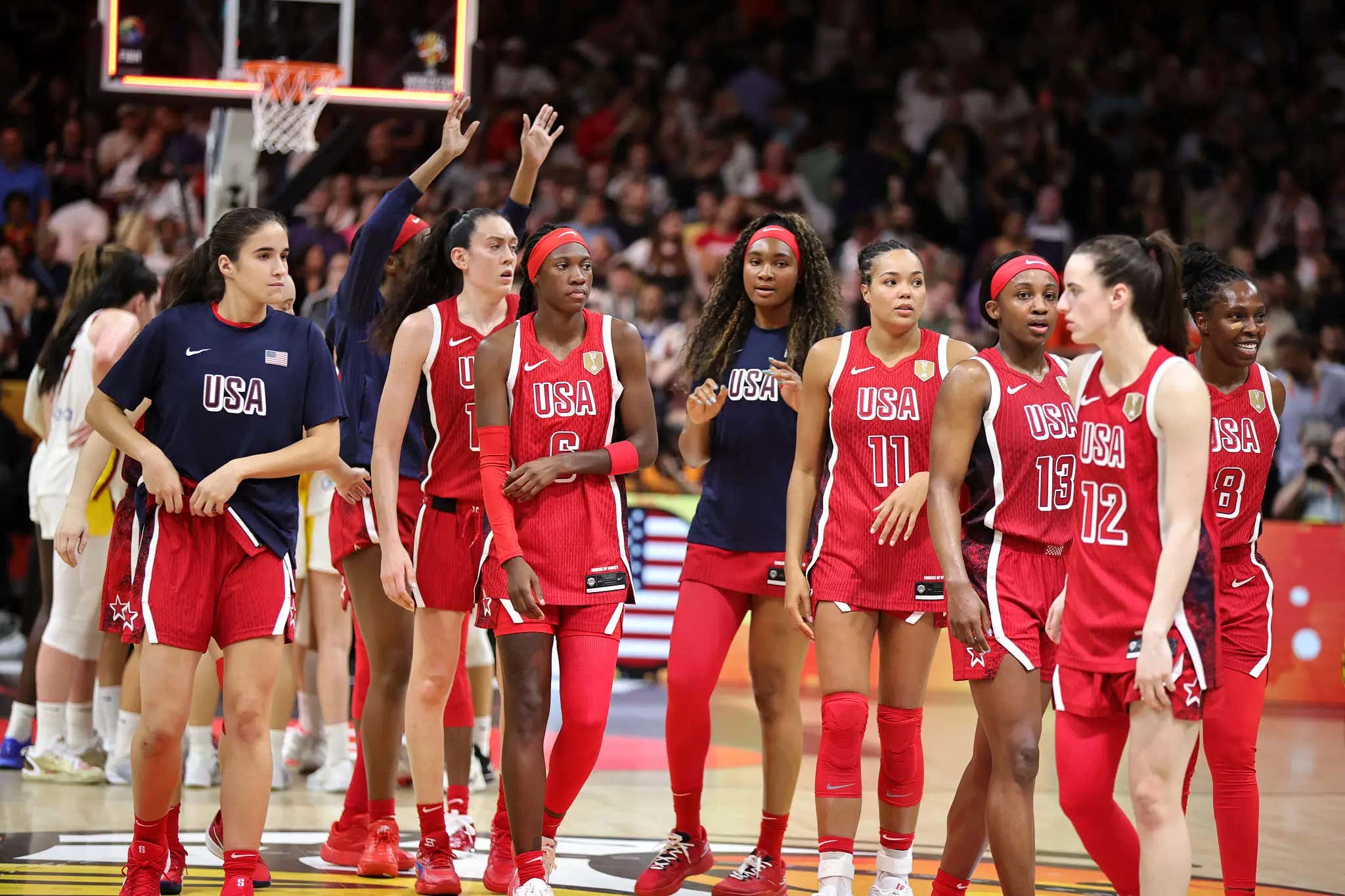 Team USA Officially Won Gold At The 2026 FIBA Women's Basketball World Cup, Marking A Championship For The Unstoppable Duo Of Angel Reese And Caitlin Clark