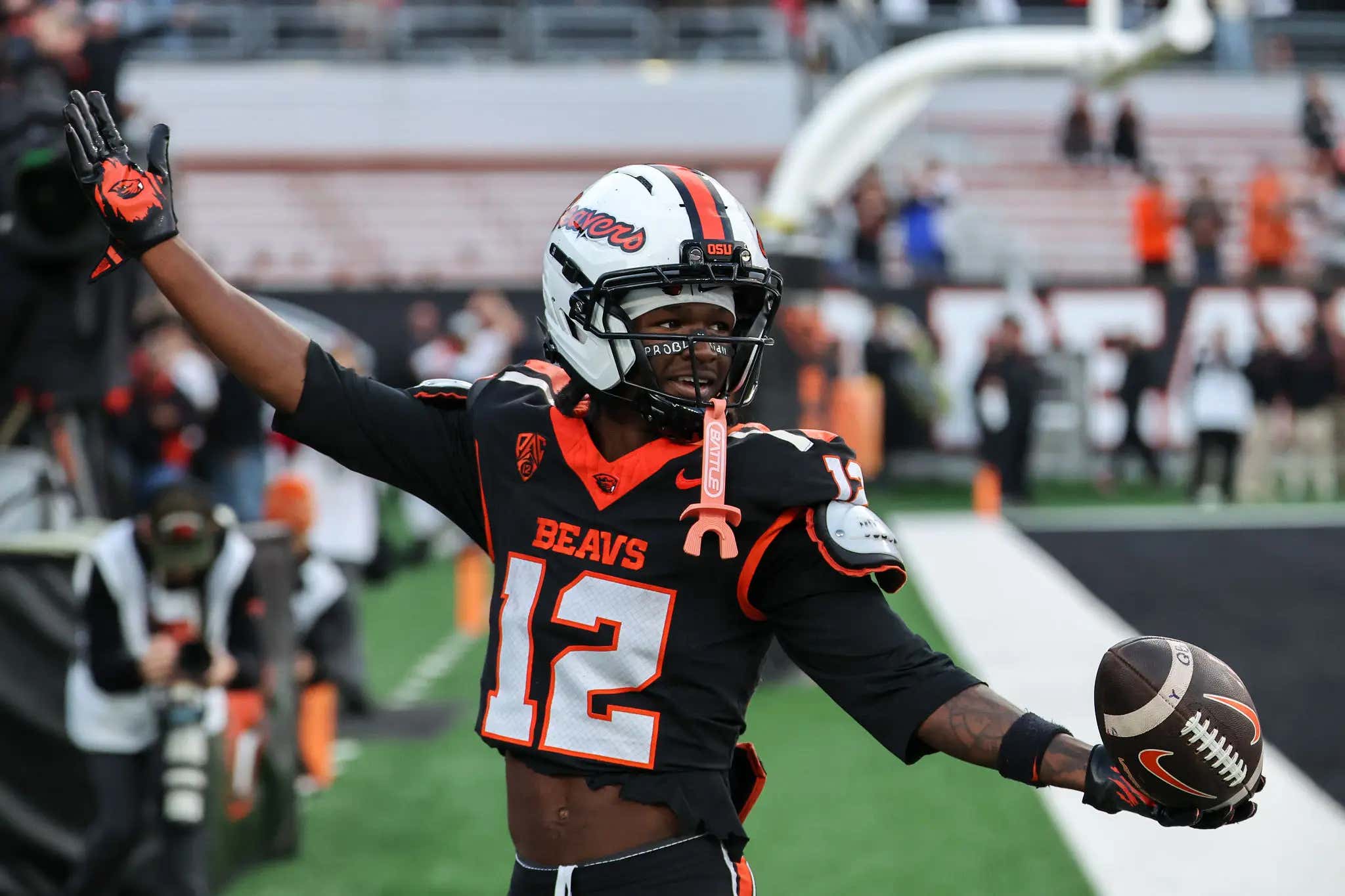 If The Heisman Trophy Was Awarded Today, Oregon State True Freshman WR Jesse Legree Would Win It... Maybe