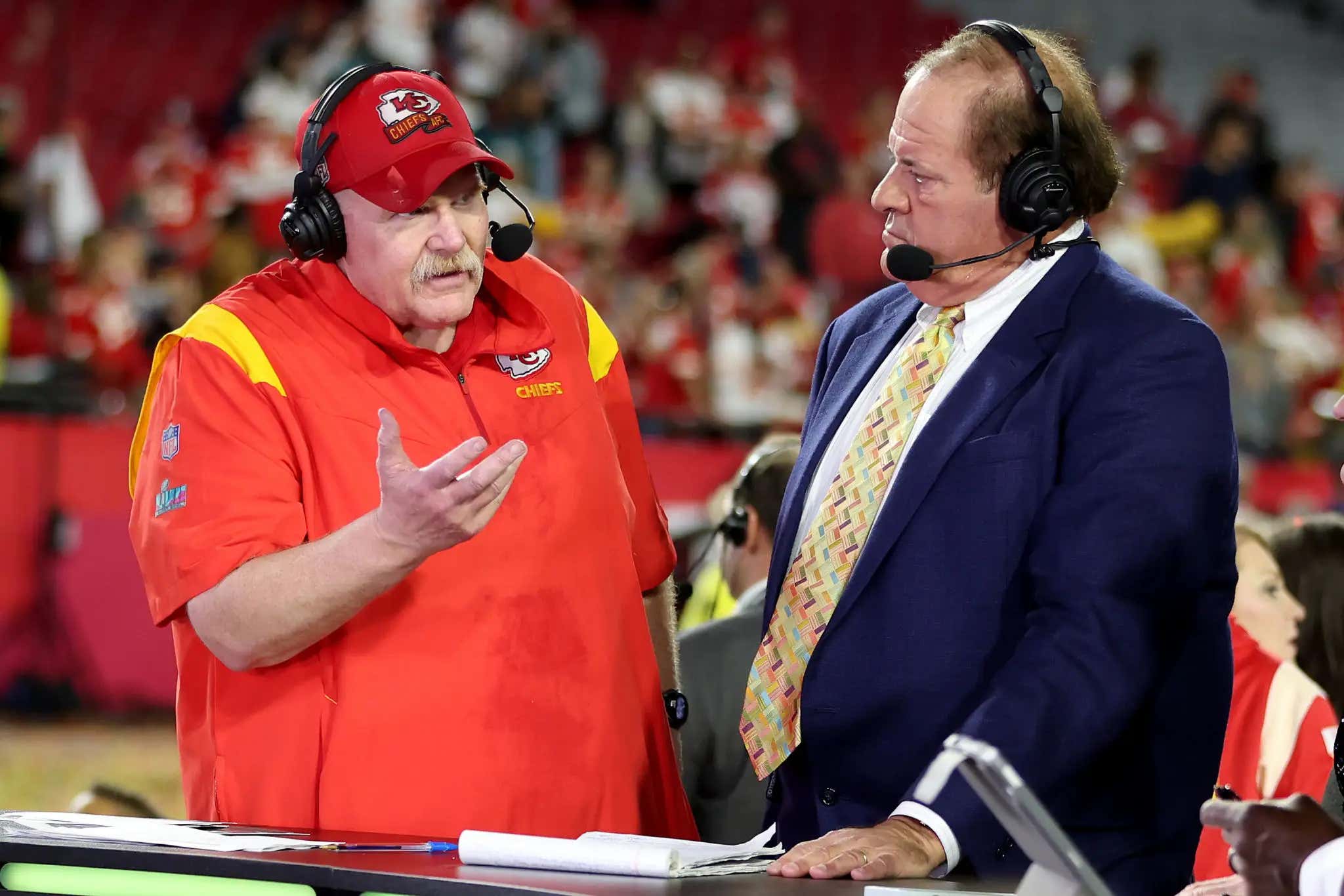 Ultimate Cheat Code: Andy Reid Said Chris Berman Sent Him The 2-Quarterback Trick Play That The Chiefs Scored A Touchdown On Last Night